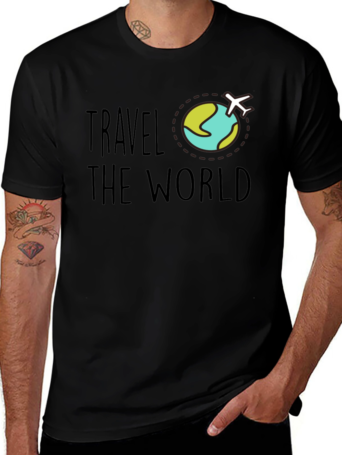 Travel The World Graphic T-Shirt