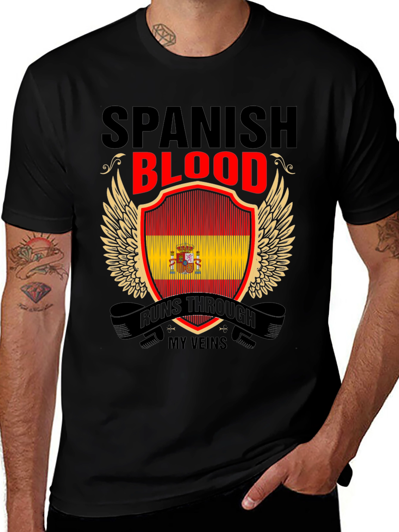 Spanish Blood T-Shirt - Heritage Pride