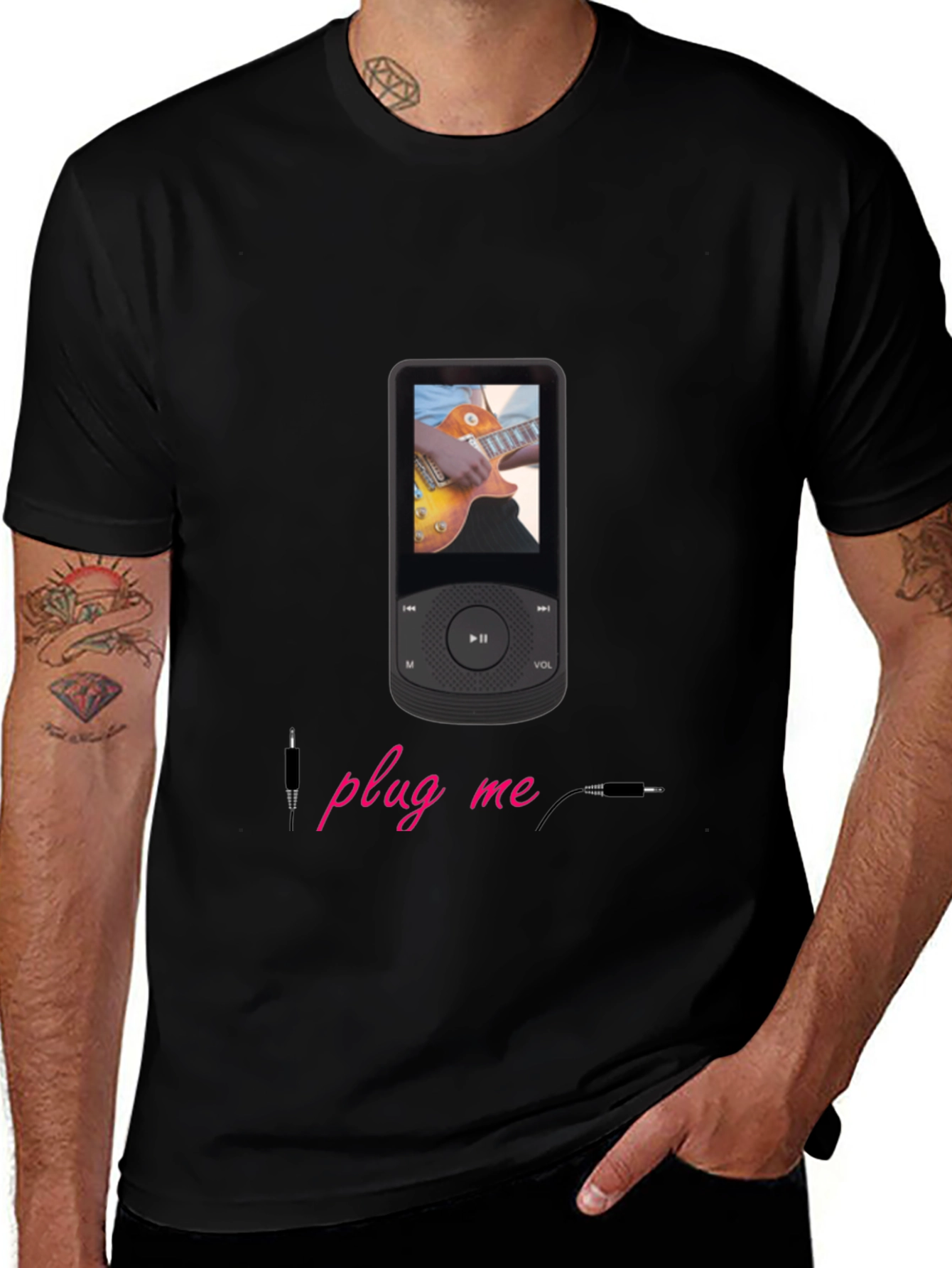 Variant 26 of Plug Me In Graphic T-Shirt