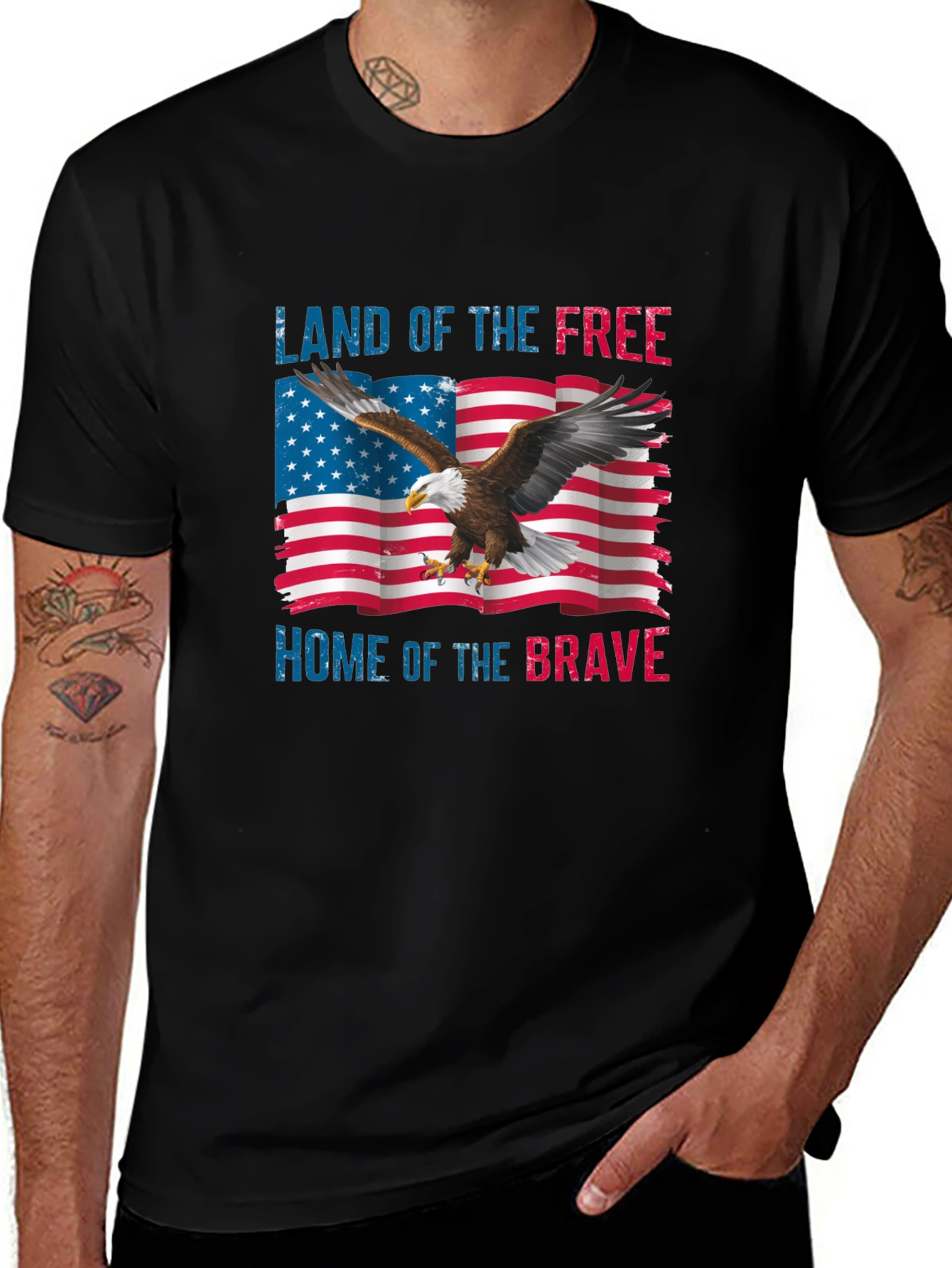 American Eagle Patriotic T-Shirt