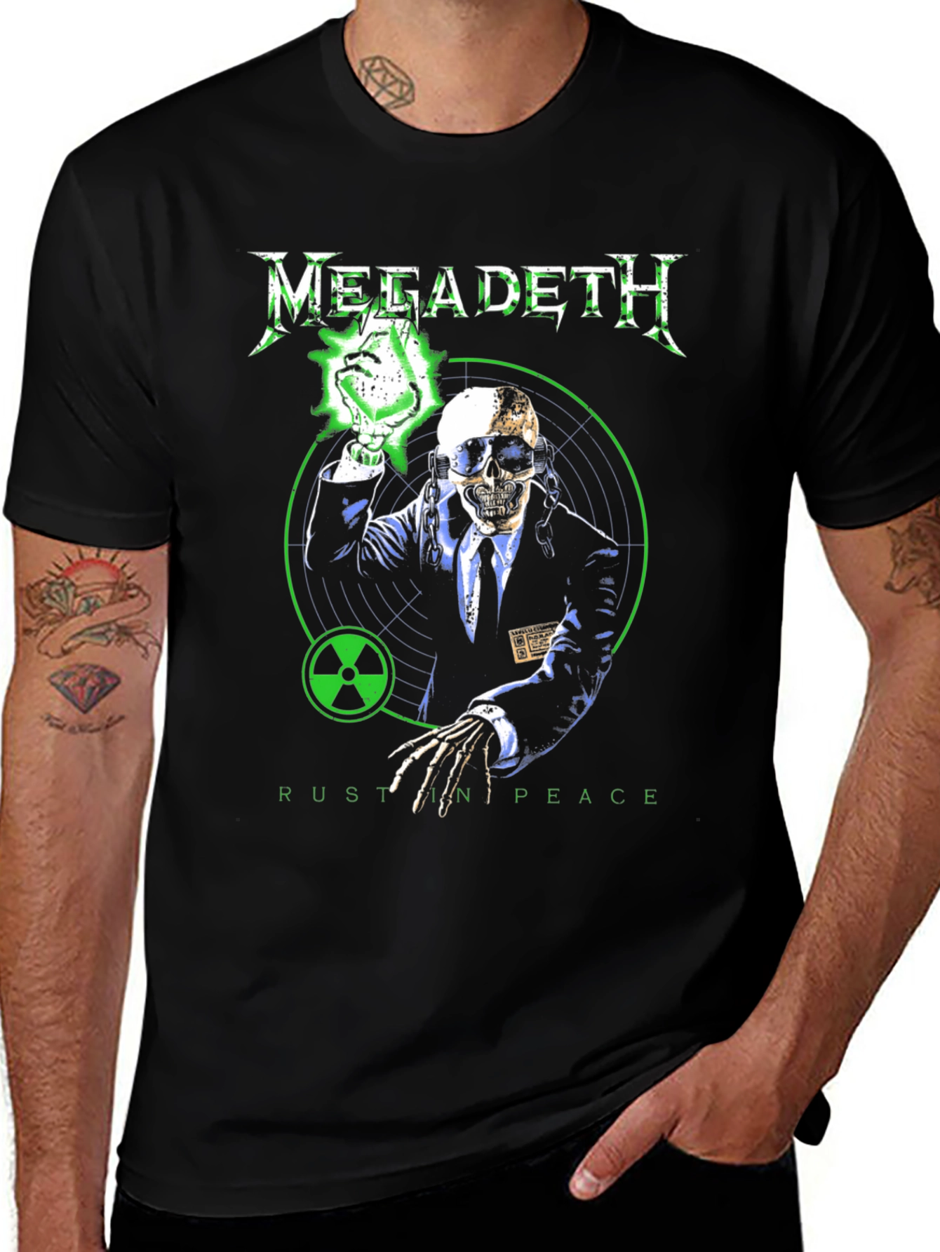 Megadeth Rust In Peace Graphic T-Shirt