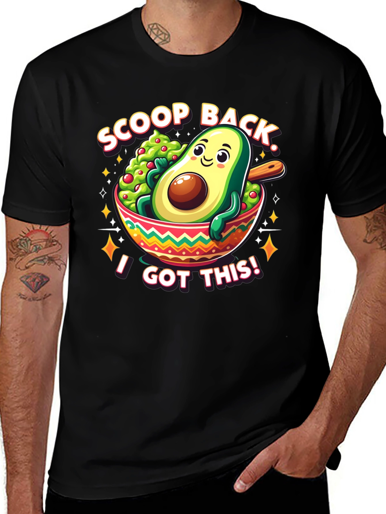 Variant 10 of Scoop Back I Got This Avocado T-Shirt