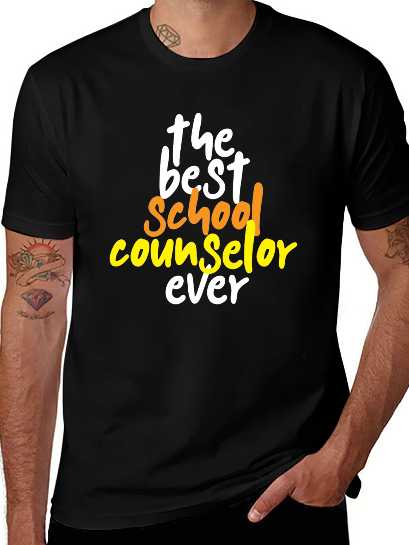 Variant 10 of Best School Counselor Ever T-Shirt