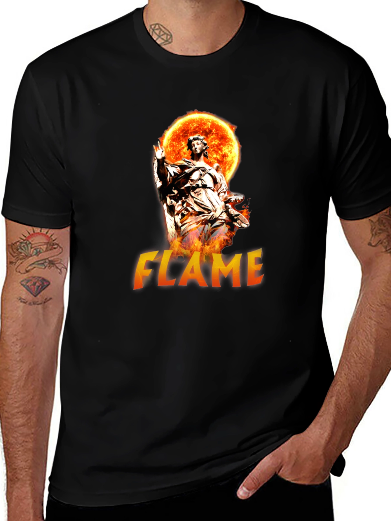 Variant 21 of Flame Graphic T-Shirt