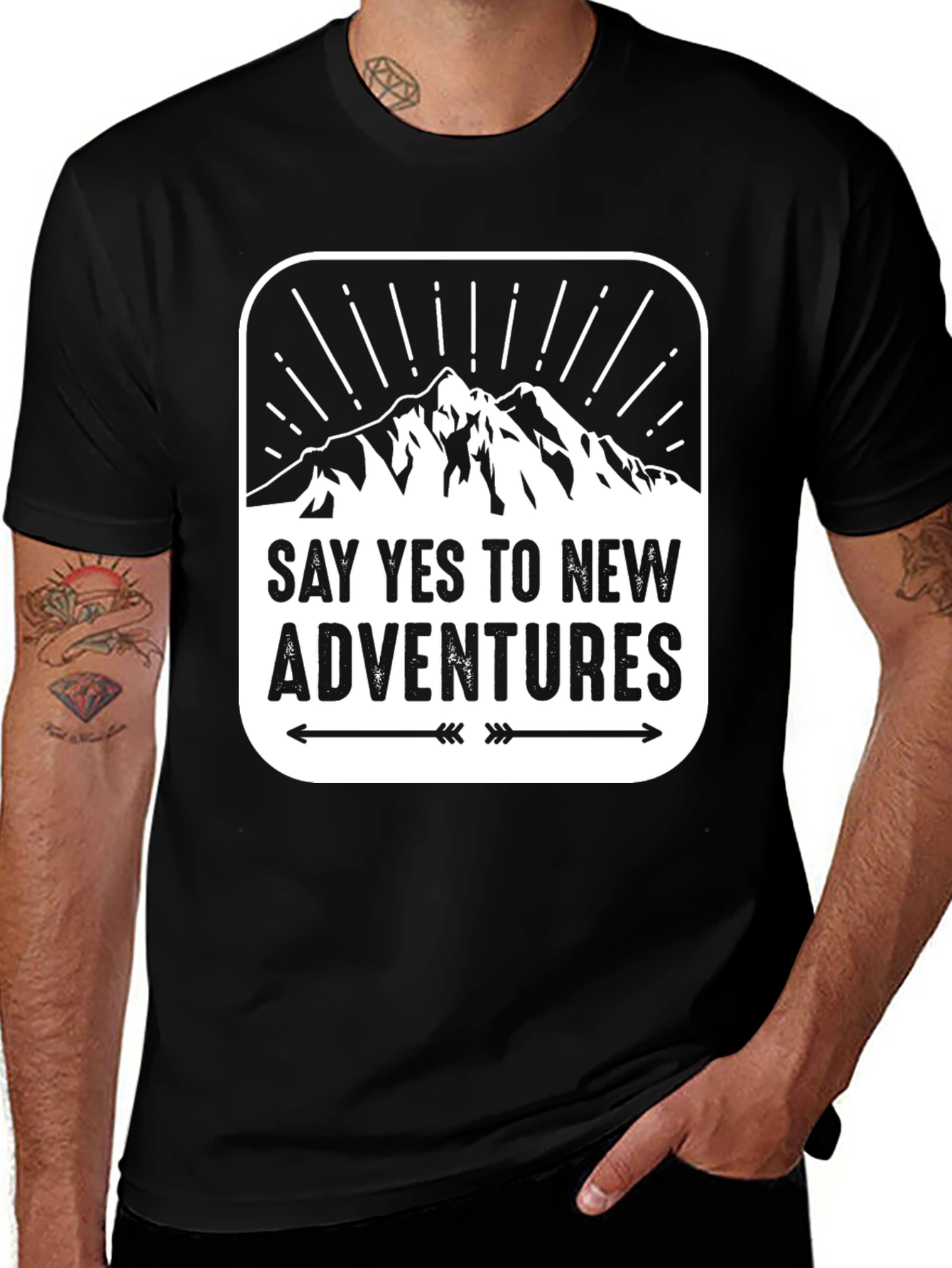 Say Yes to New Adventures Graphic Tee