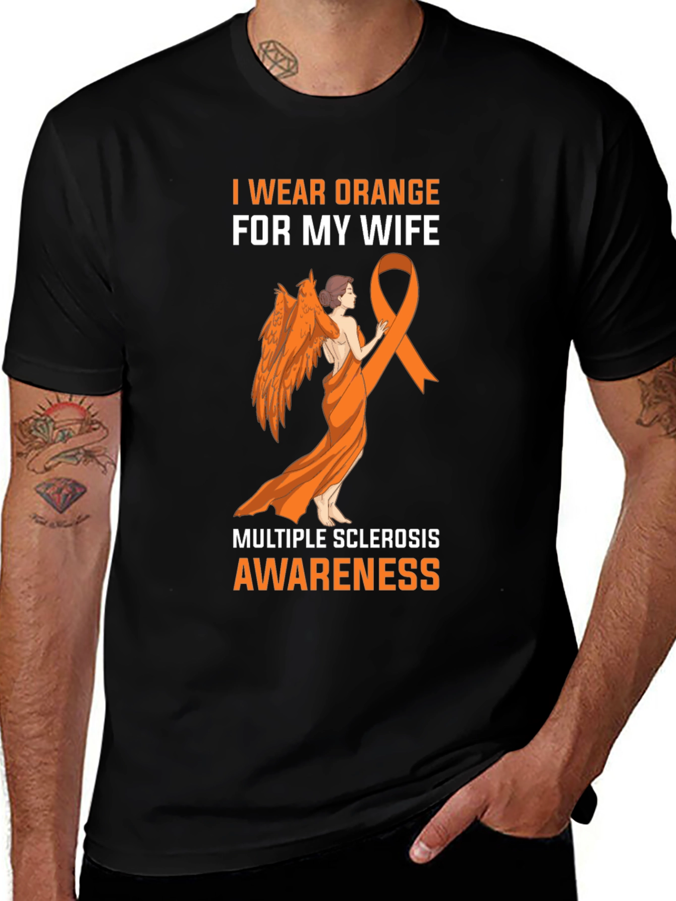 I Wear Orange for My Wife Awareness T-Shirt