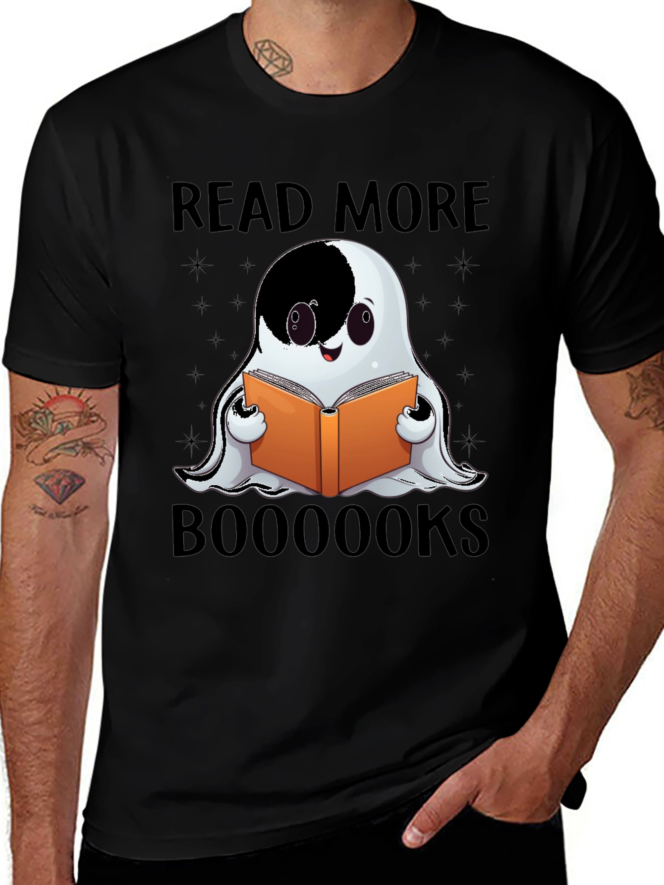 Variant 13 of Boo-tiful Reader T-Shirt