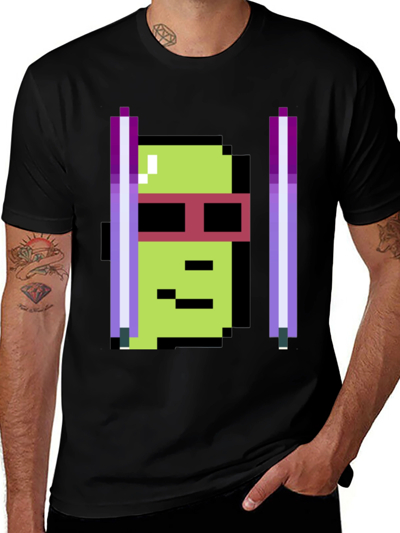 Variant 23 of Retro Pixel Art T-Shirt