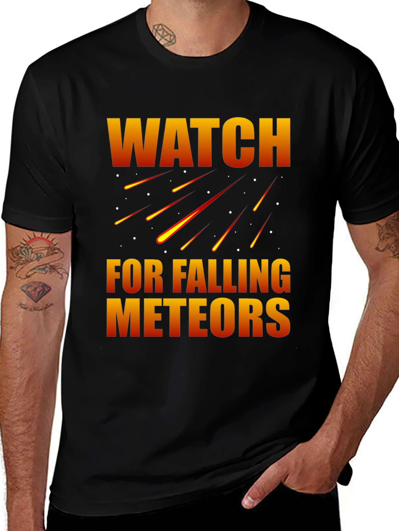 Variant 13 of Watch for Falling Meteors Graphic T-Shirt