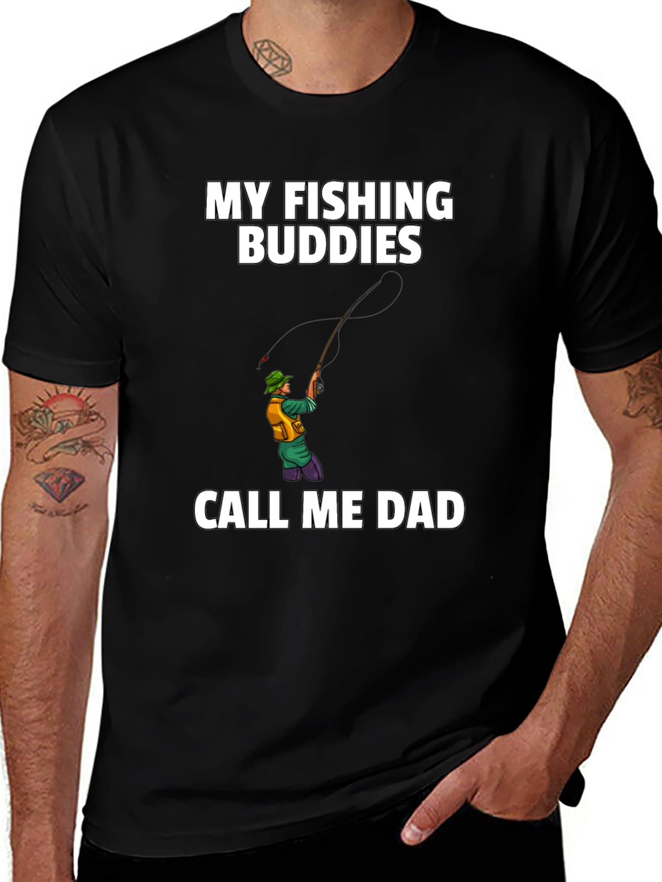 Variant 7 of My Fishing Buddies Dad T-Shirt