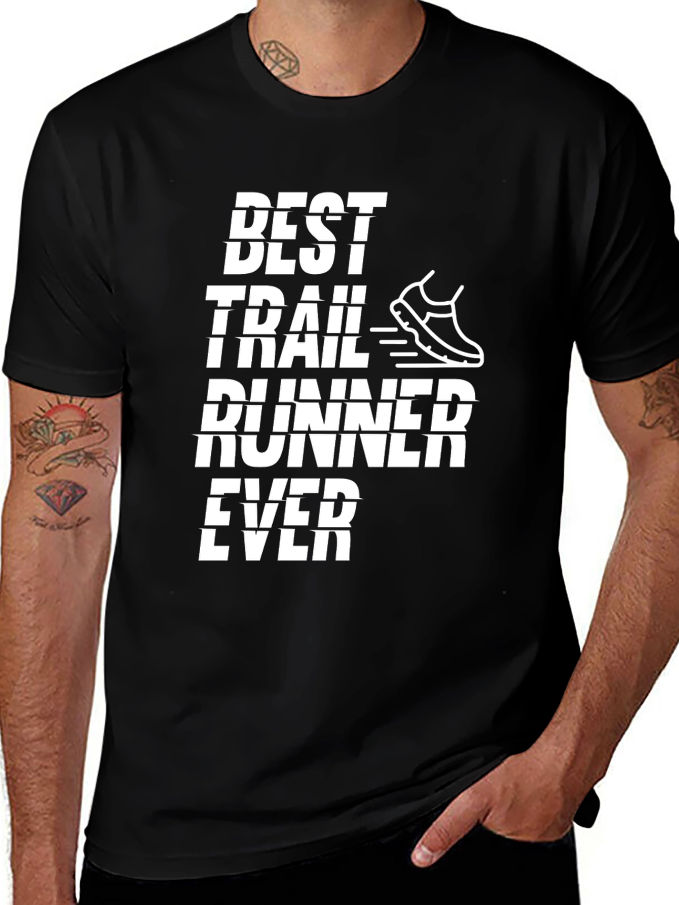 Best Trail Runner Ever Graphic T-Shirt