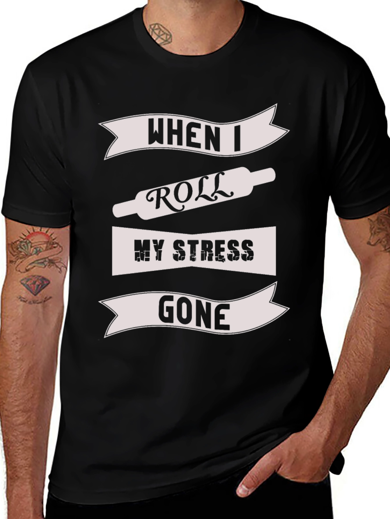 Roll My Stress Away T-Shirt