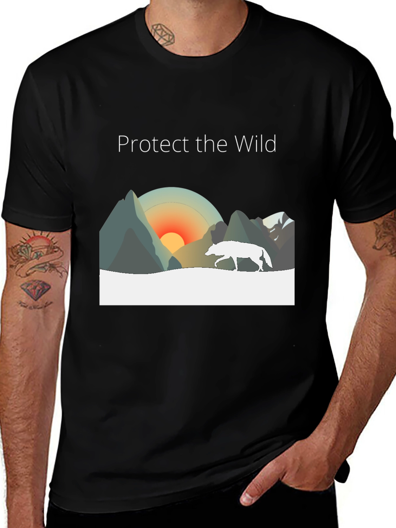 Variant 15 of Protect the Wild Graphic Tee