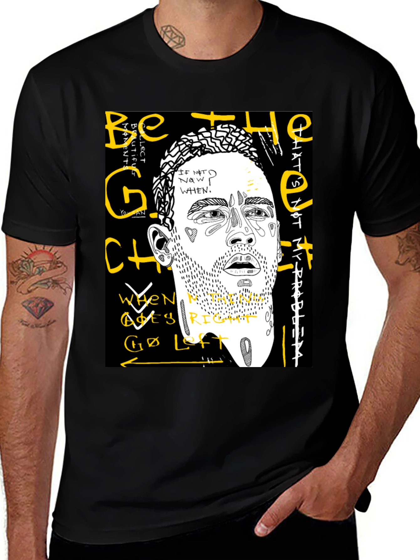 Variant 26 of Abstract Graphic Print T-Shirt