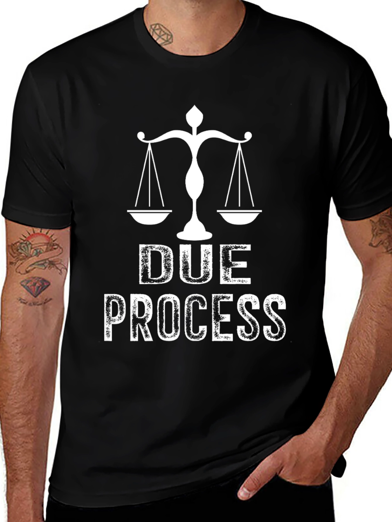 Due Process T-Shirt: Justice Advocate Tee