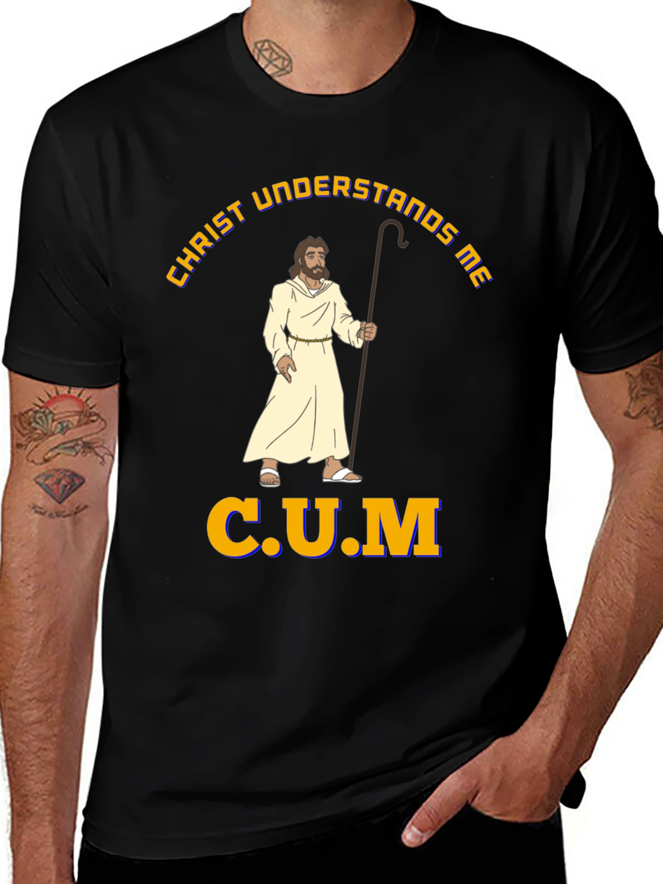 Variant 18 of Christ Understands Me Funny T-Shirt