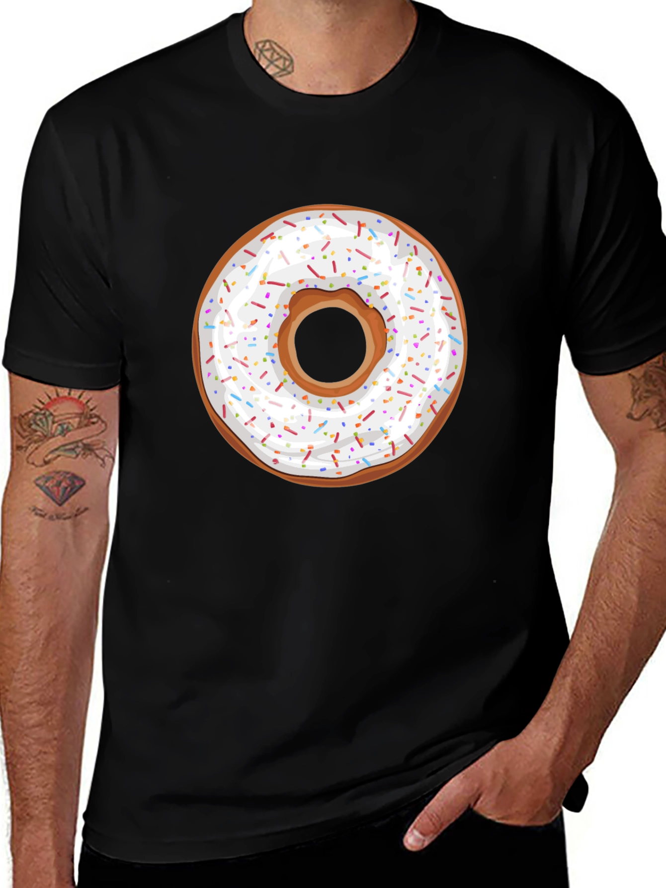 Variant 20 of Donut Graphic T-Shirt - Sweet Treat Fashion