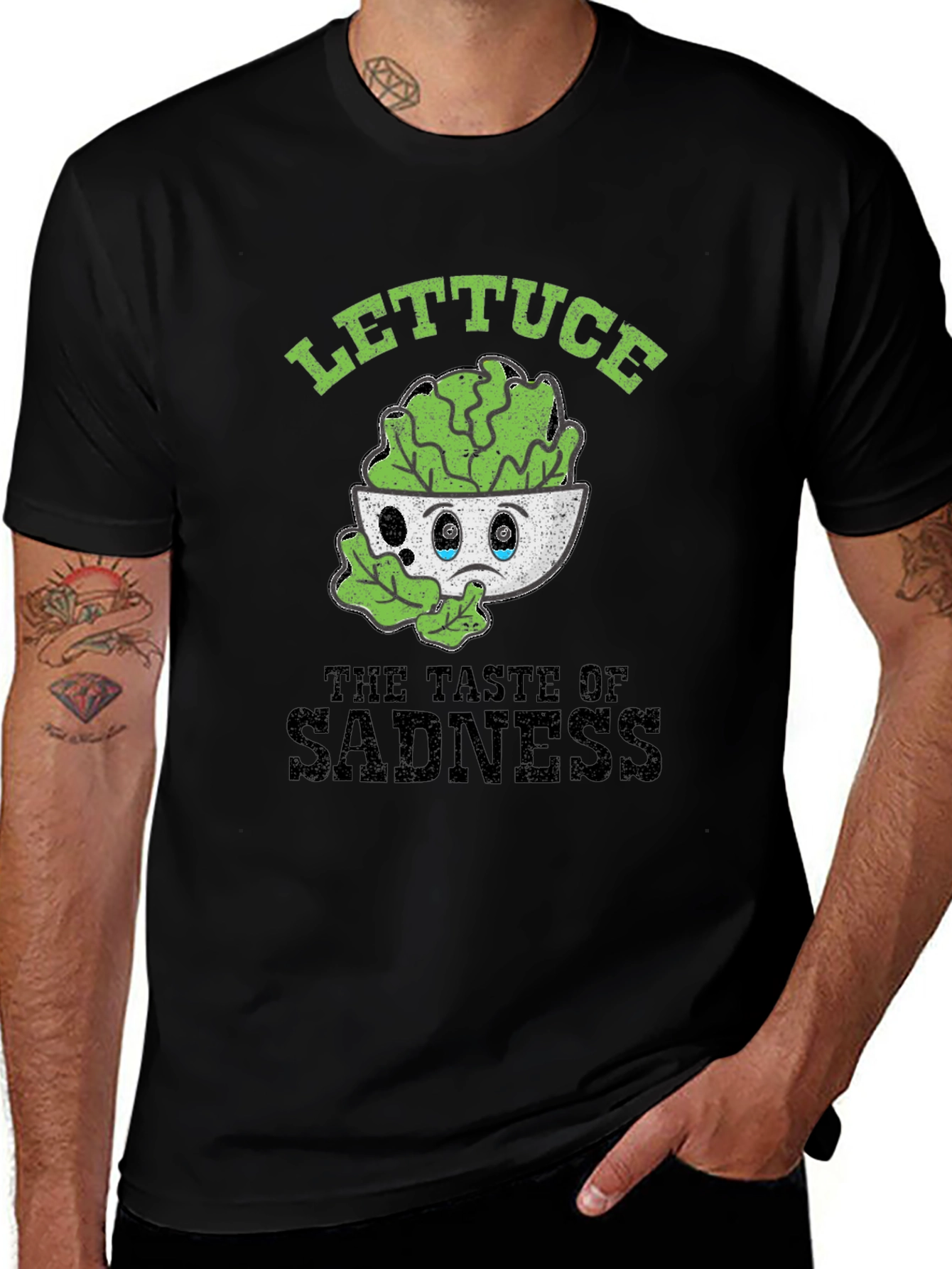Variant 16 of Lettuce Taste of Sadness T-Shirt
