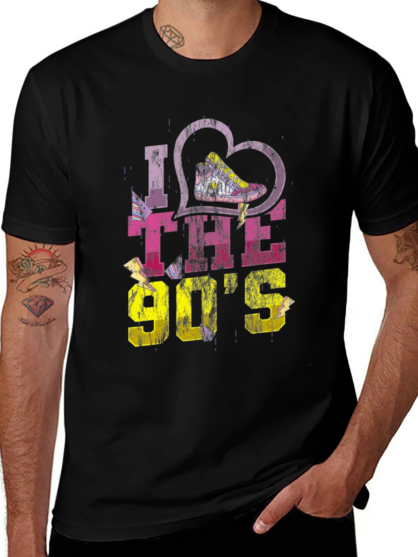 Variant 28 of I Love the 90's Graphic Tee