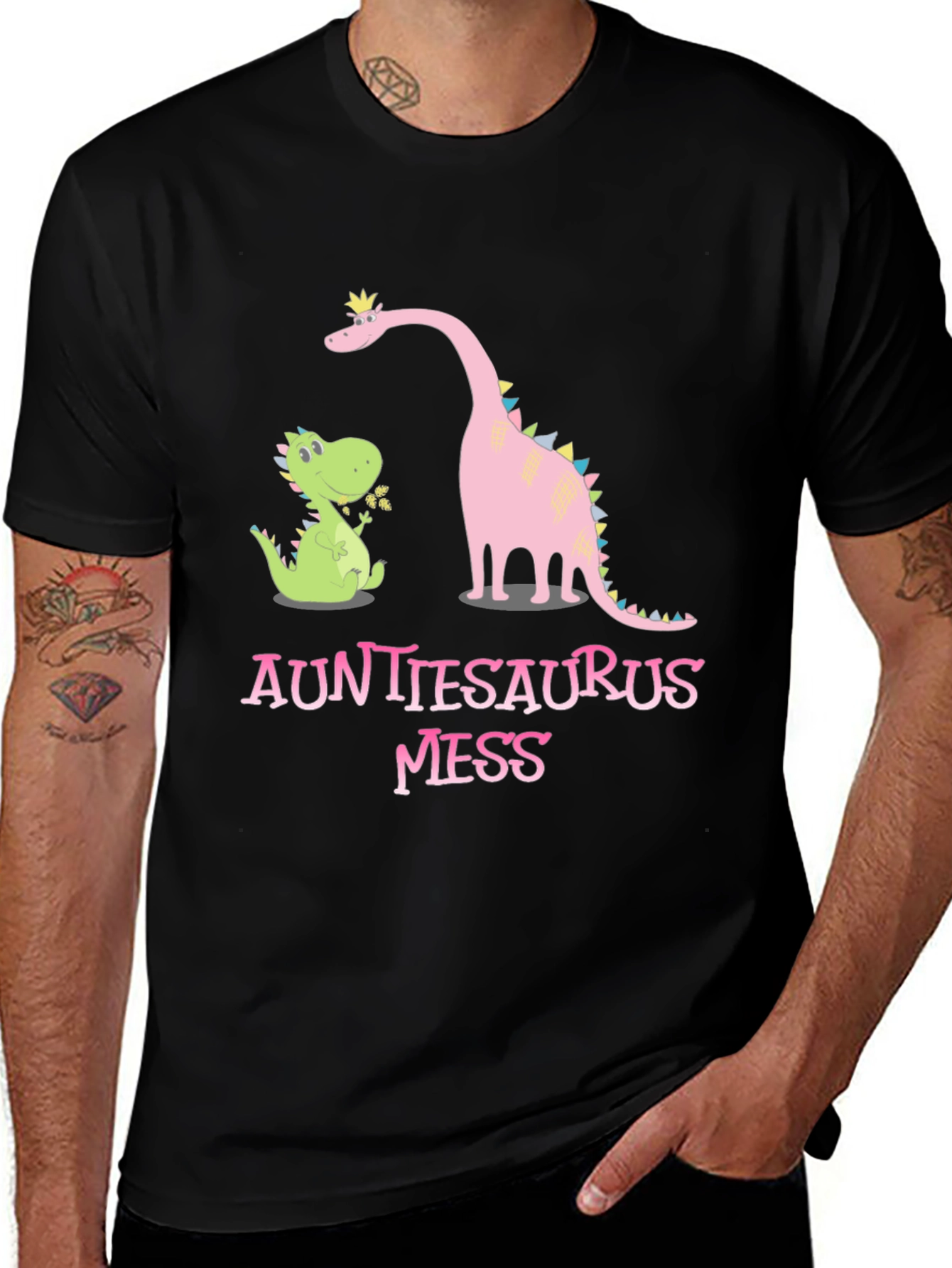 Auntiesaurus Mess T-Shirt