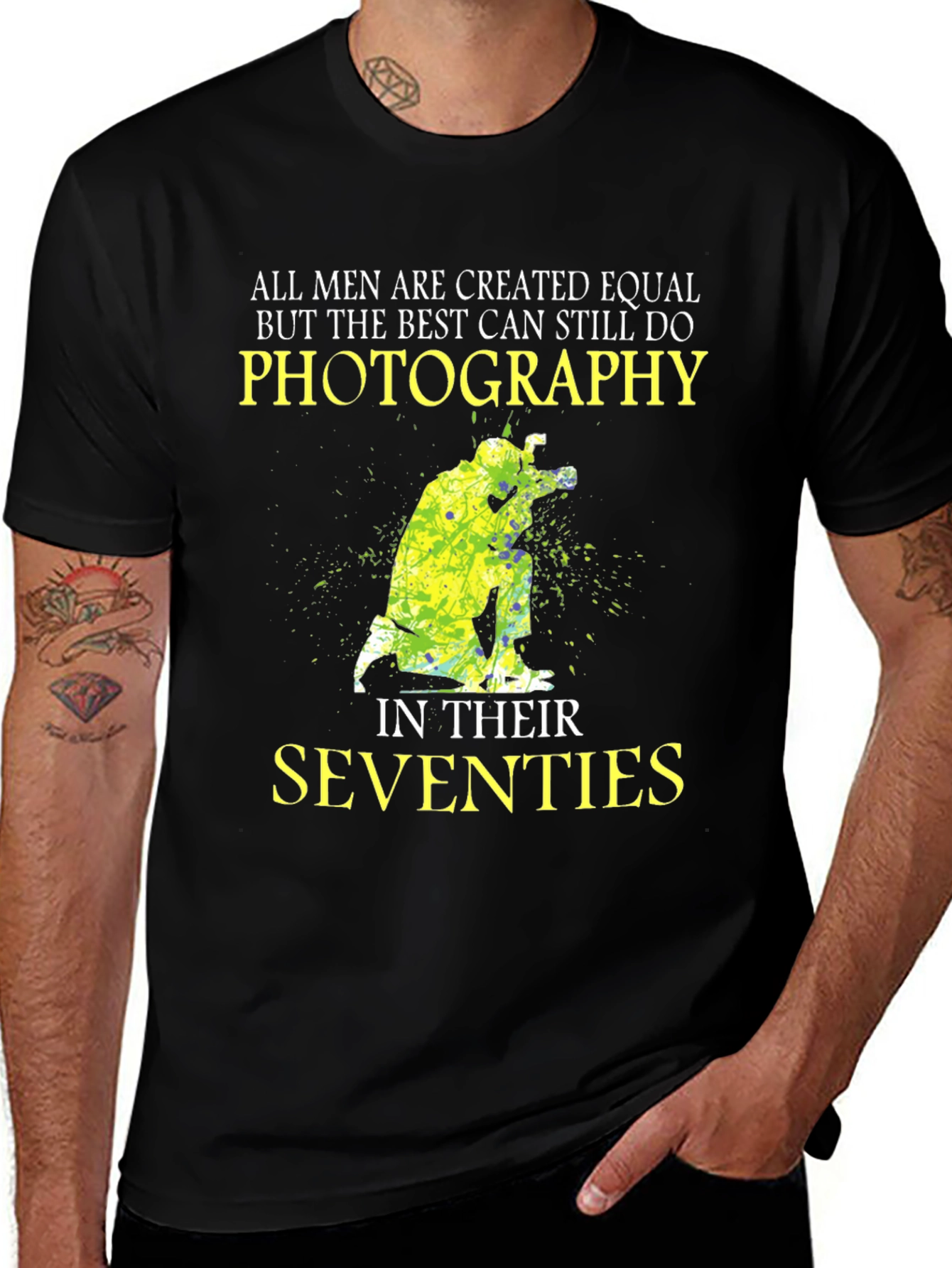 Variant 27 of Photography in Seventies Men's T-Shirt
