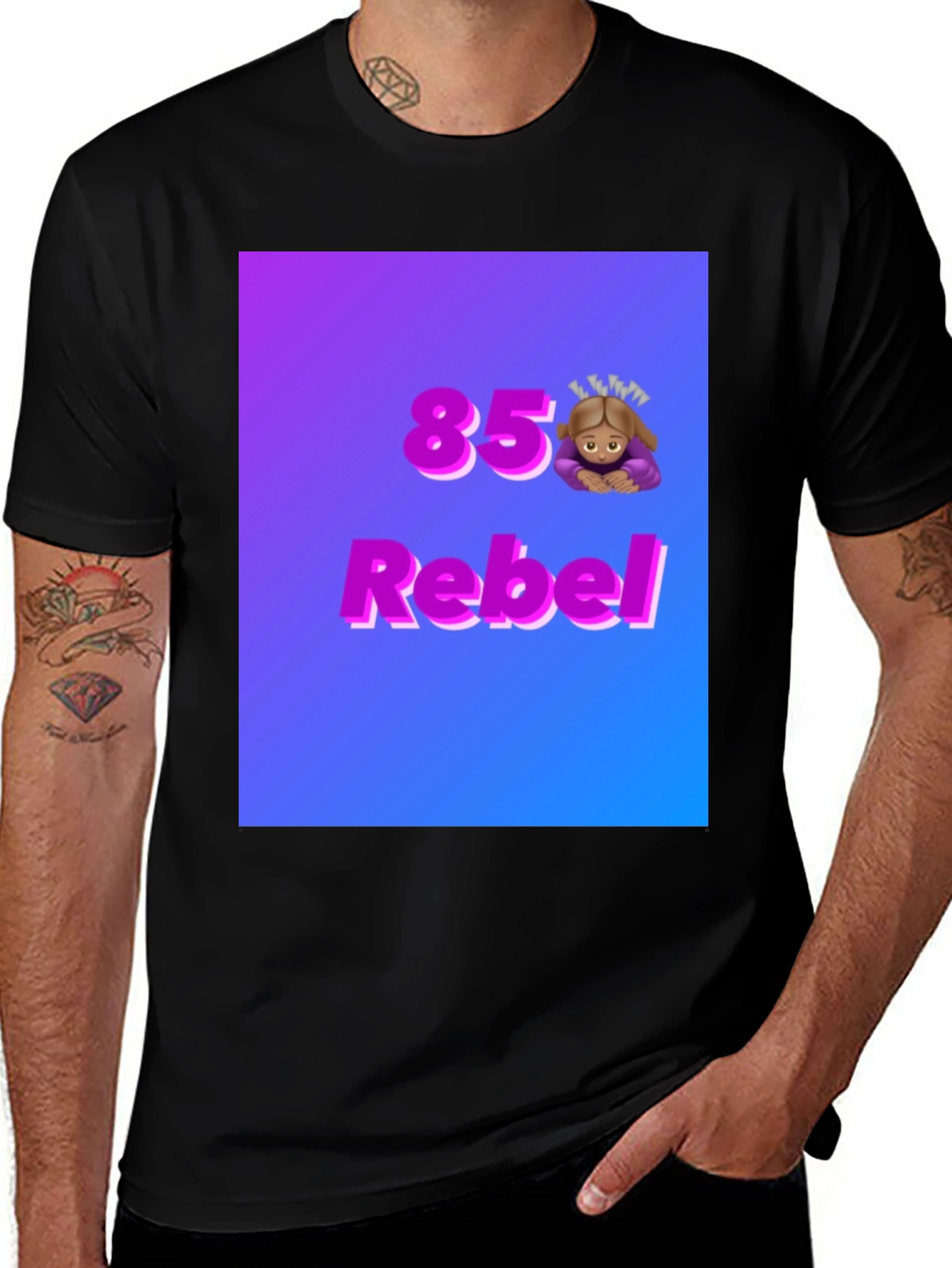 Variant 28 of 85 Rebel Graphic Tee - Unisex Style