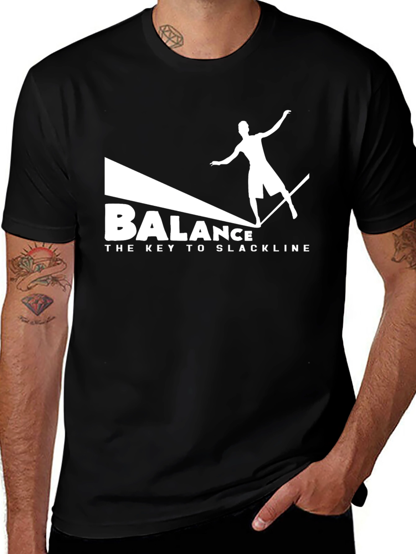 Variant 8 of Balance Slackline Graphic T-Shirt