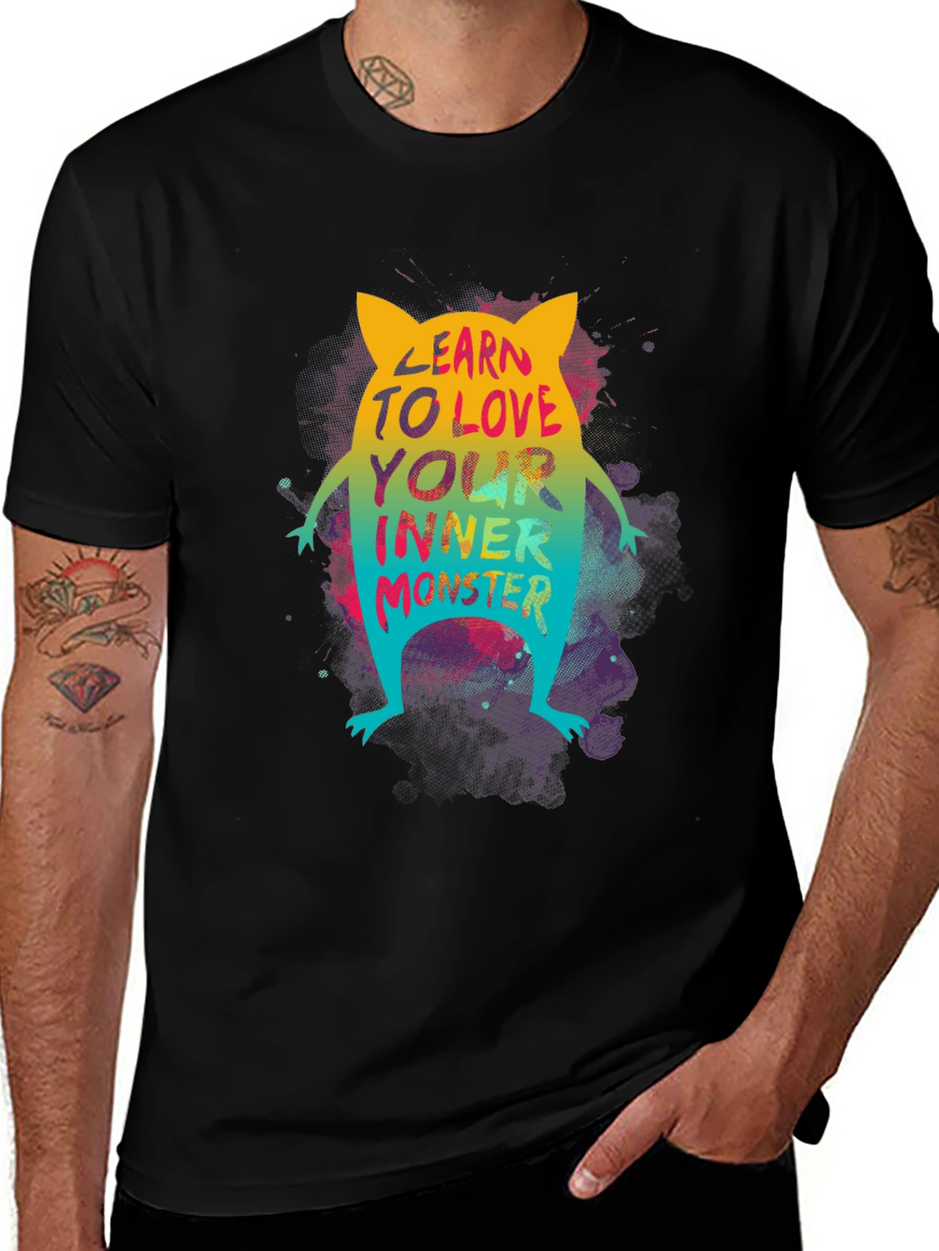 Variant 17 of Learn to Love Your Inner Monster Graphic Tee