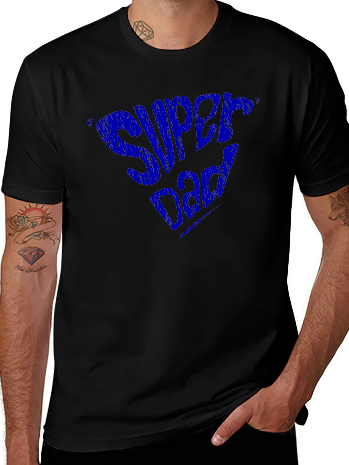 Super Dad Graphic Tee - Perfect Father's Day Gift
