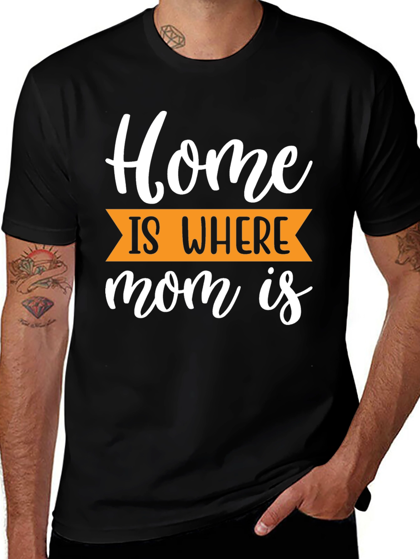 Variant 13 of Home Is Where Mom Is T-Shirt