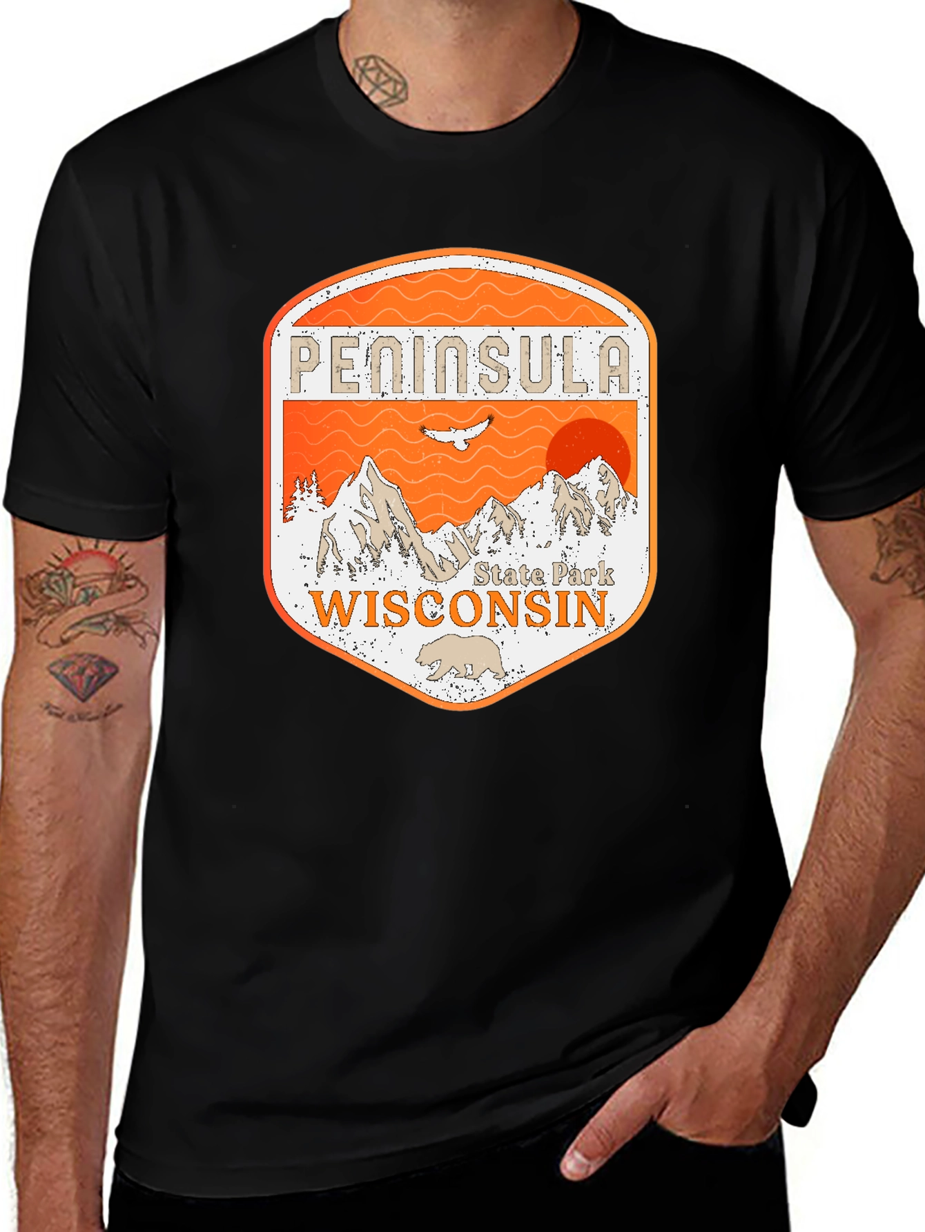 Variant 11 of Peninsula State Park Wisconsin Graphic Tee