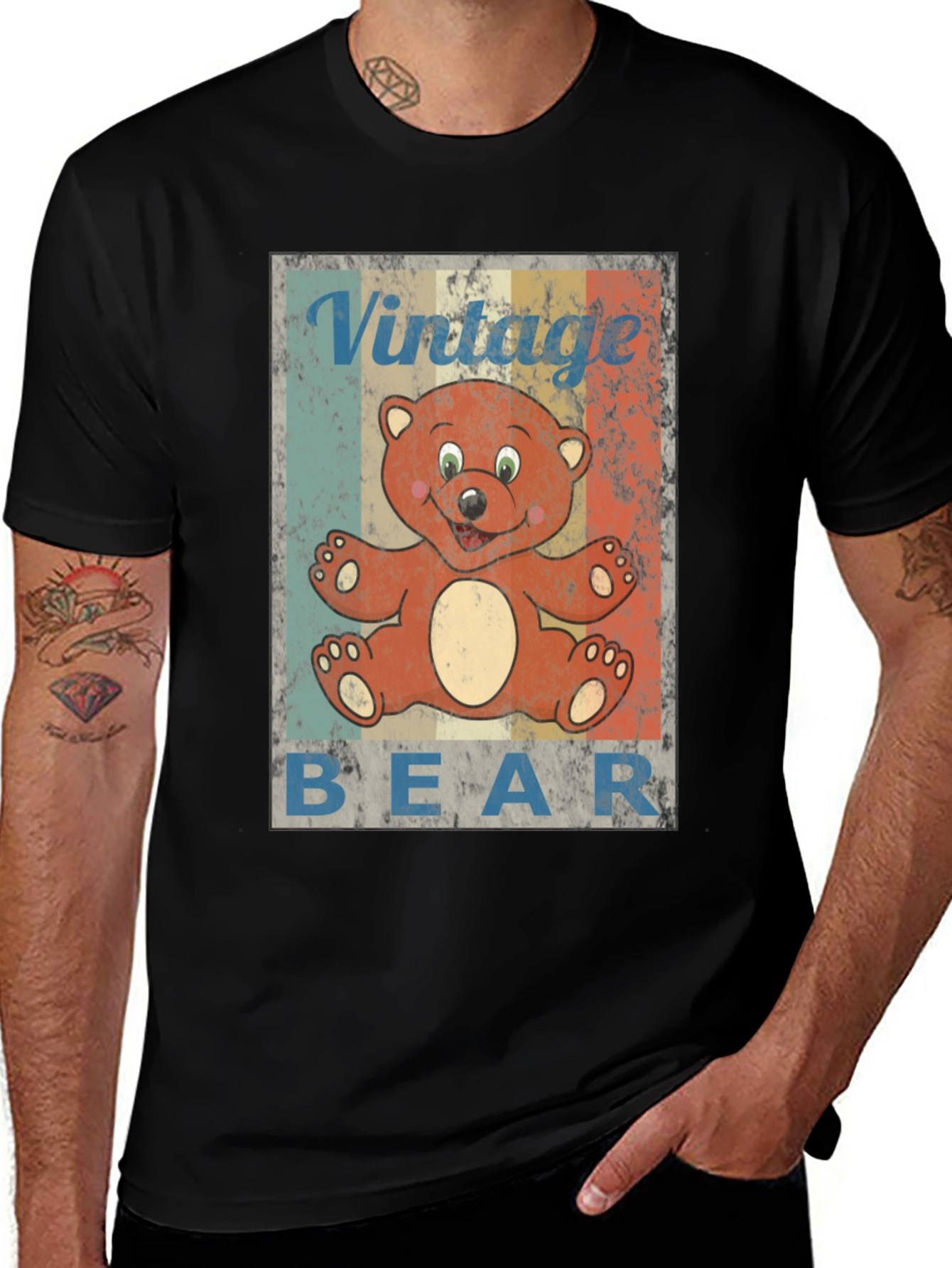 Variant 26 of Vintage Bear Graphic Tee - Retro Style