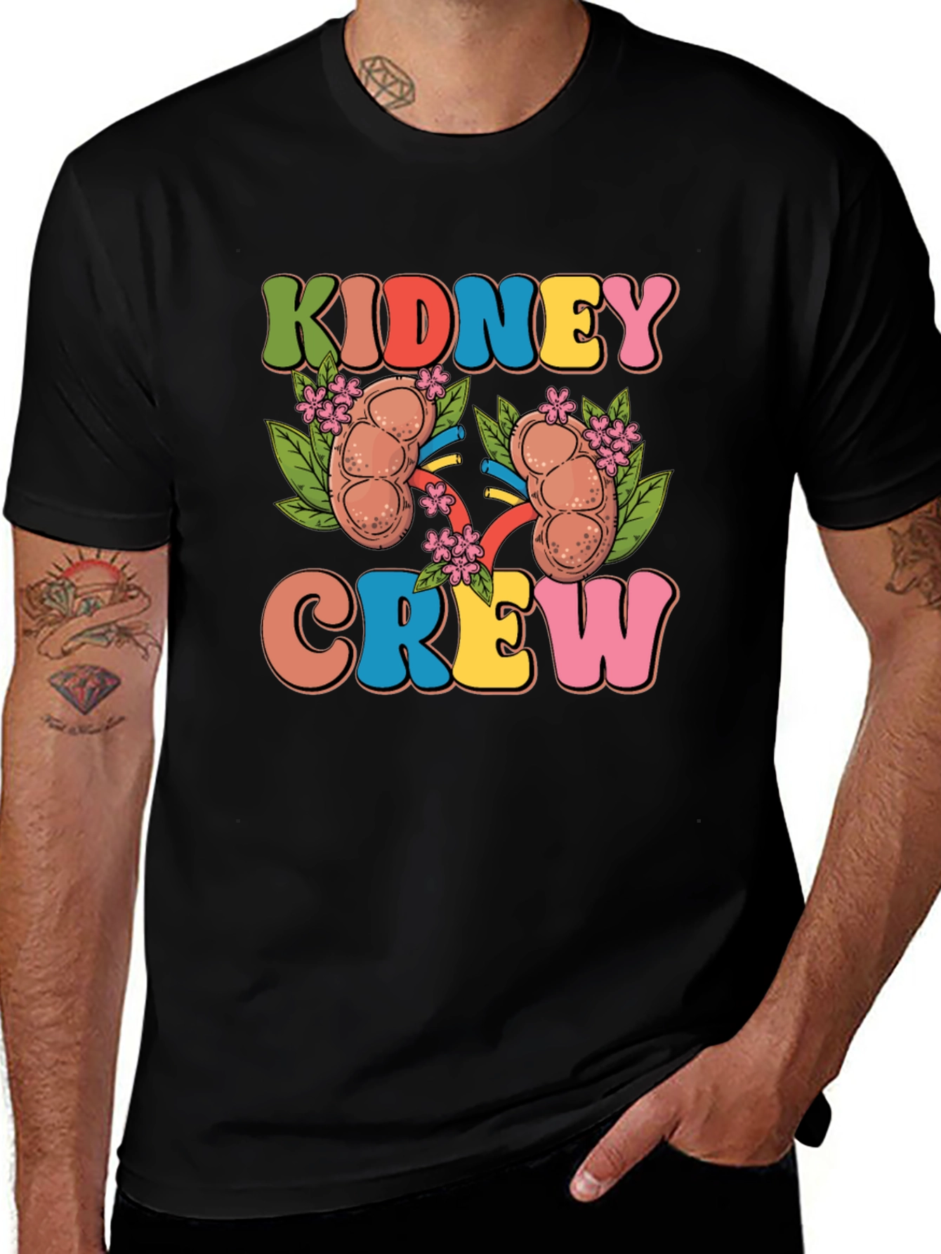 Kidney Crew Graphic T-Shirt