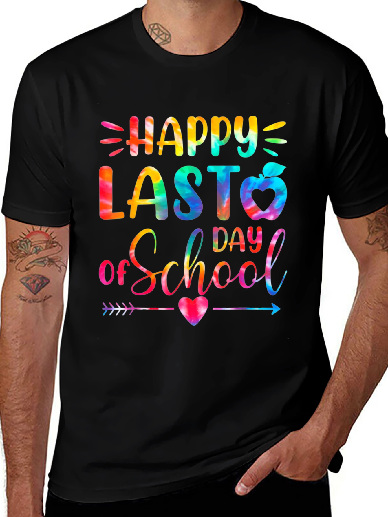 Variant 5 of Happy Last Day of School Tie Dye T-Shirt