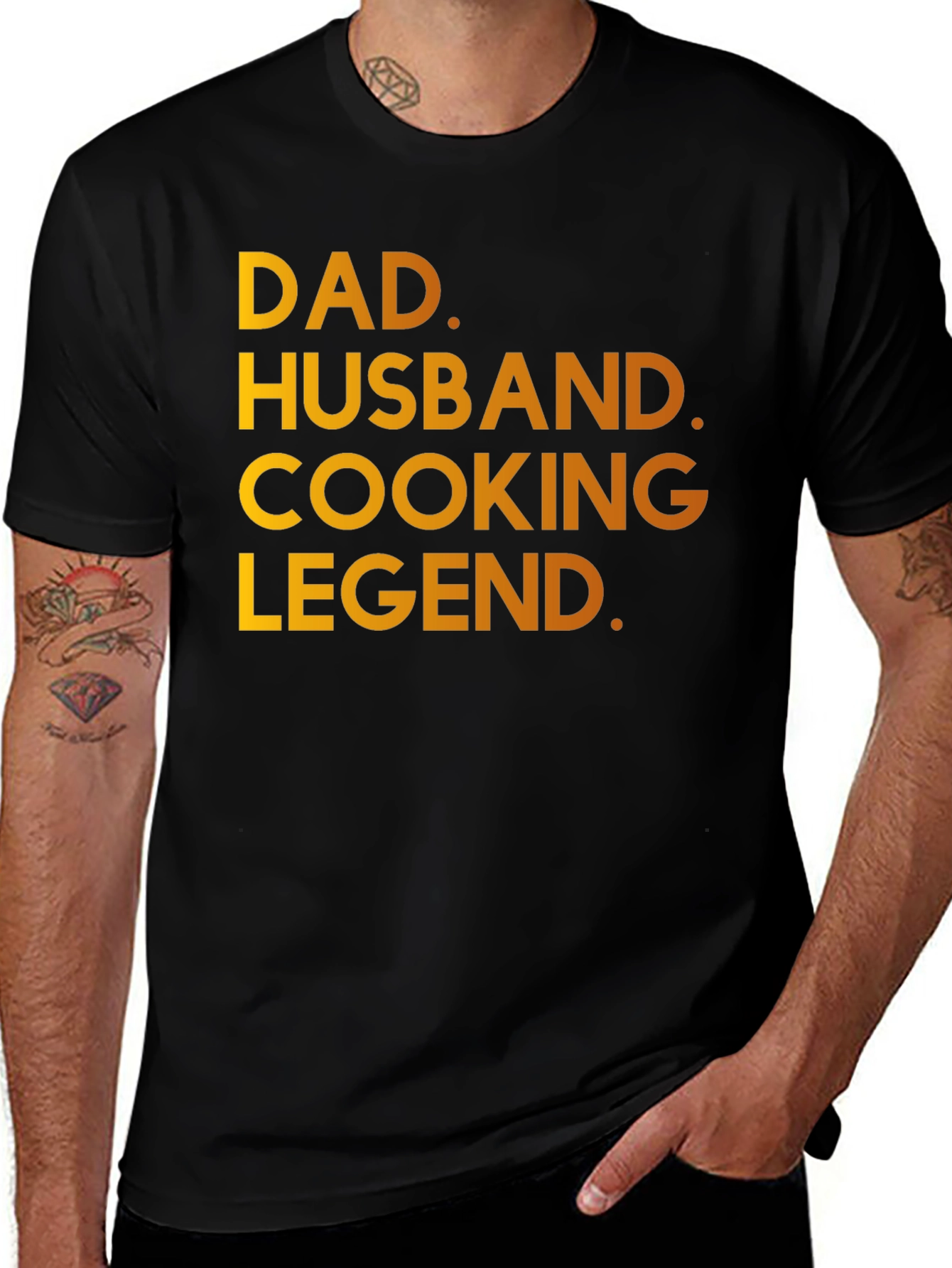 Variant 30 of Dad Husband Cooking Legend T-Shirt