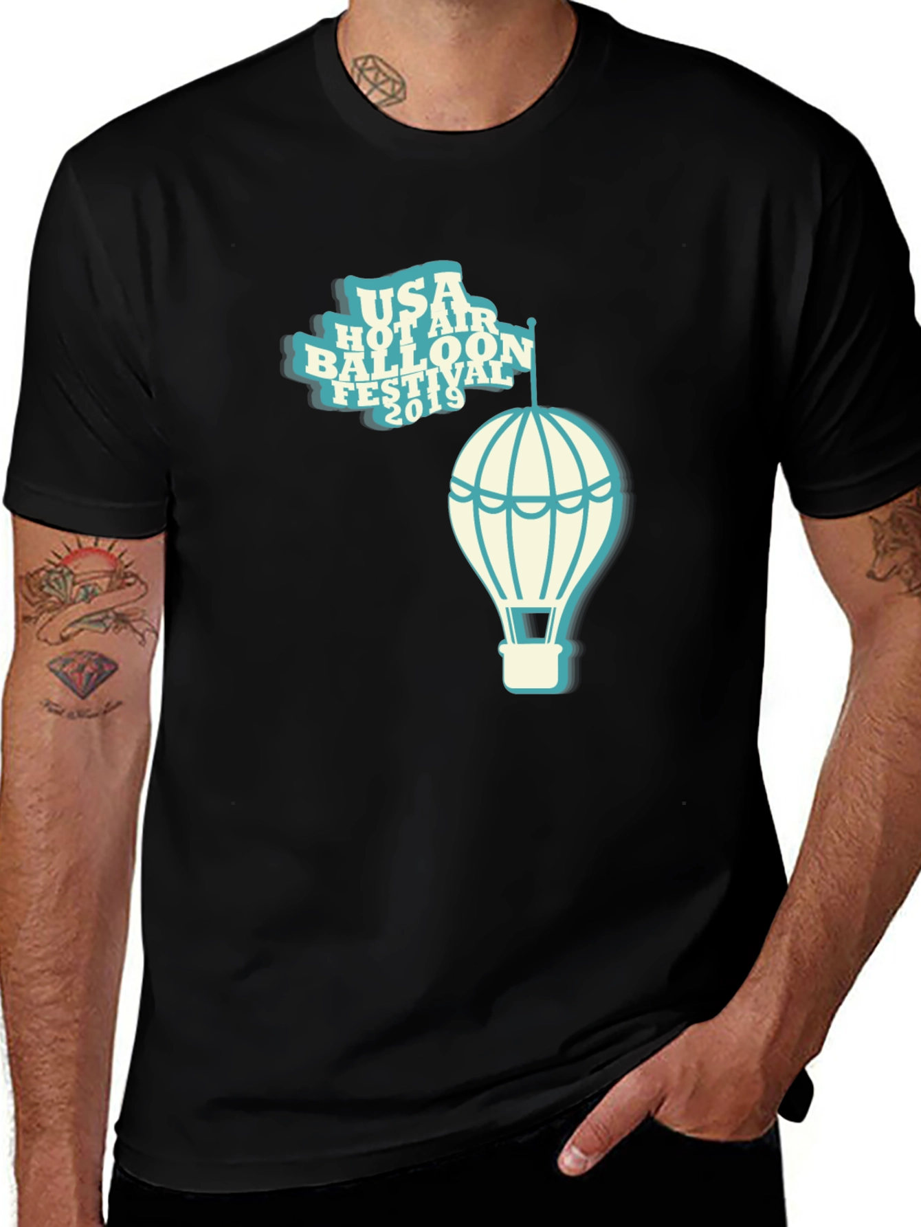Variant 28 of USA Hot Air Balloon Festival 2019 T-Shirt