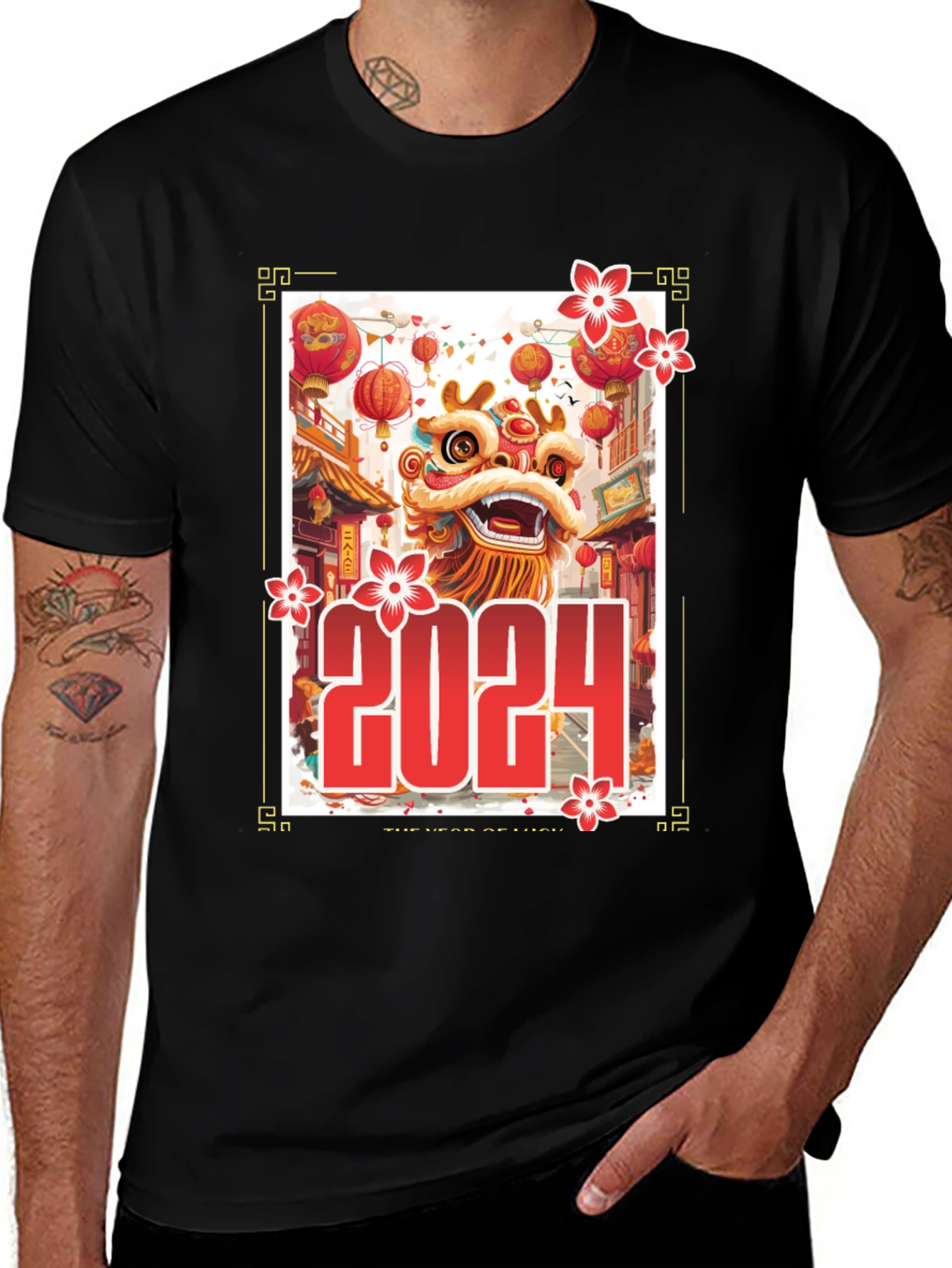 Variant 7 of 2024 Year of Luck Graphic Tee