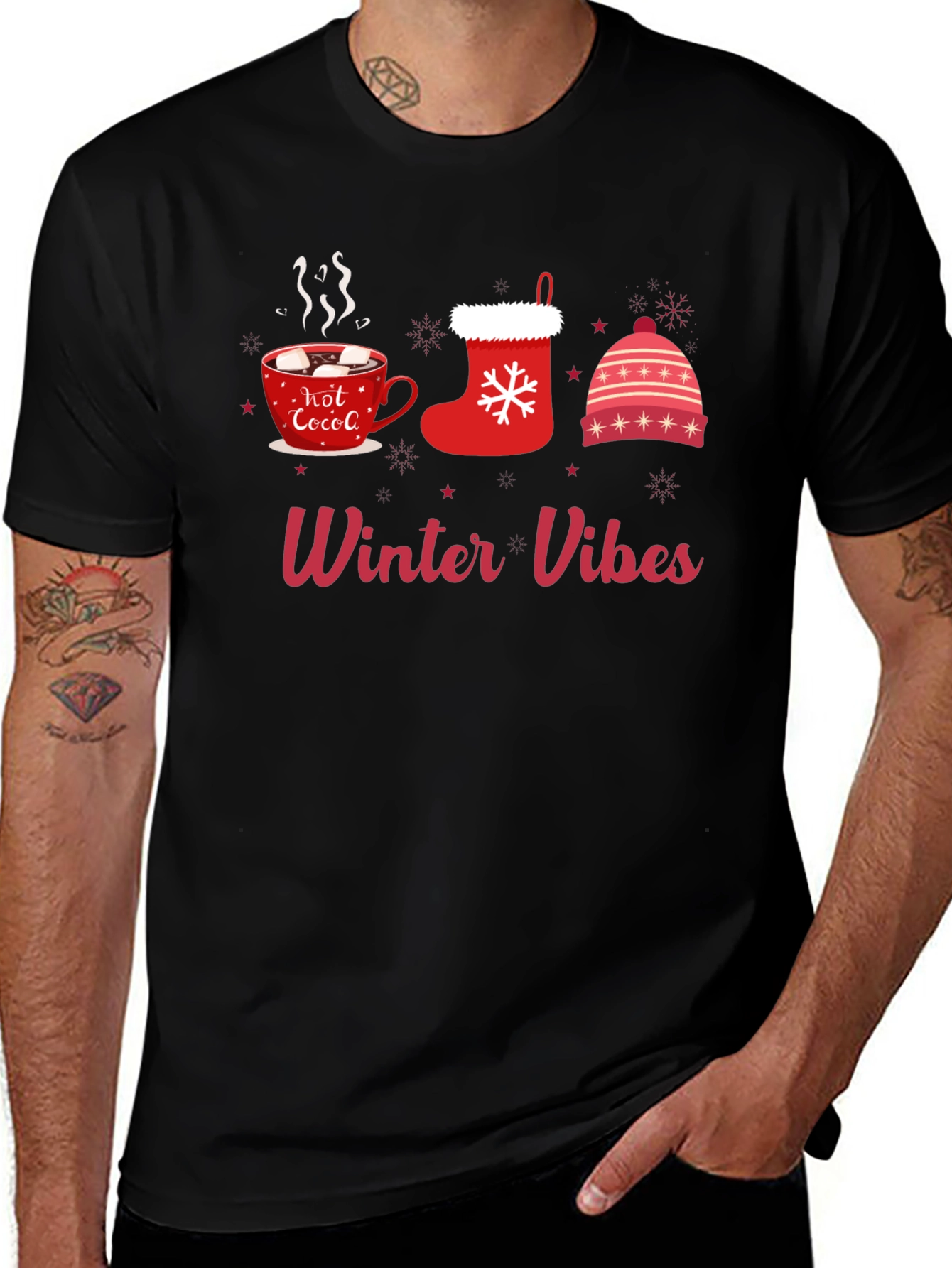 Variant 16 of Winter Vibes Graphic Tee