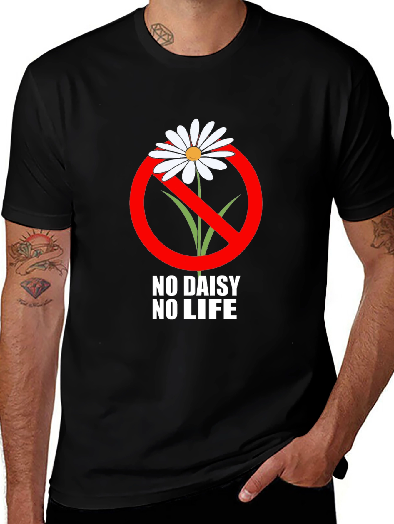Variant 6 of No Daisy No Life Graphic Tee