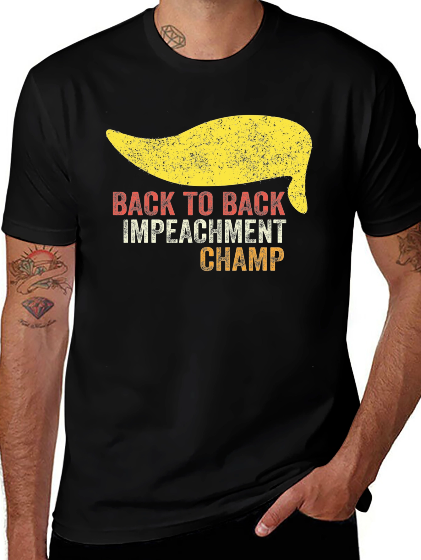 Variant 18 of Back to Back Impeachment Champ T-Shirt