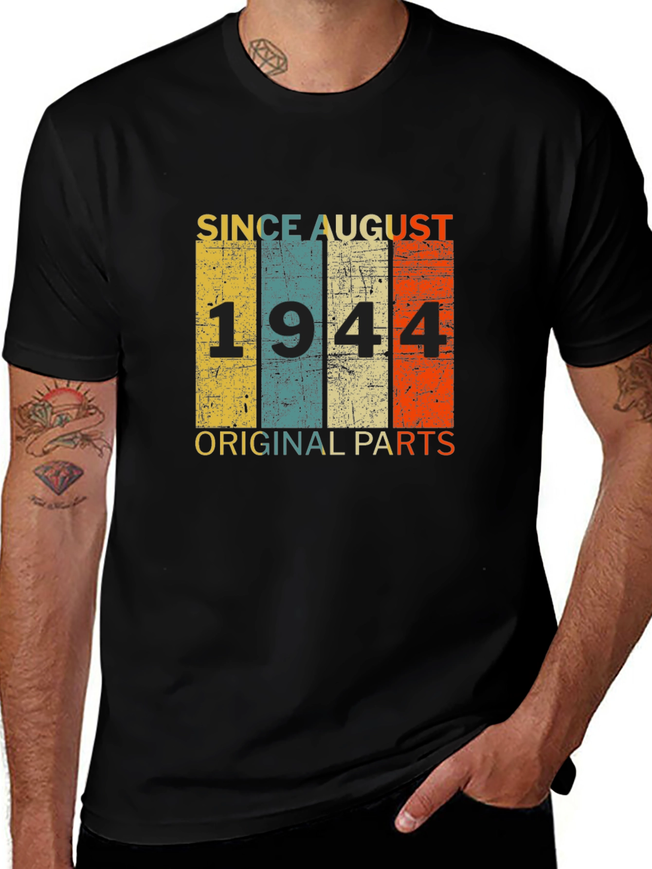 Since August 1944 T-Shirt - Vintage Birthday Gift