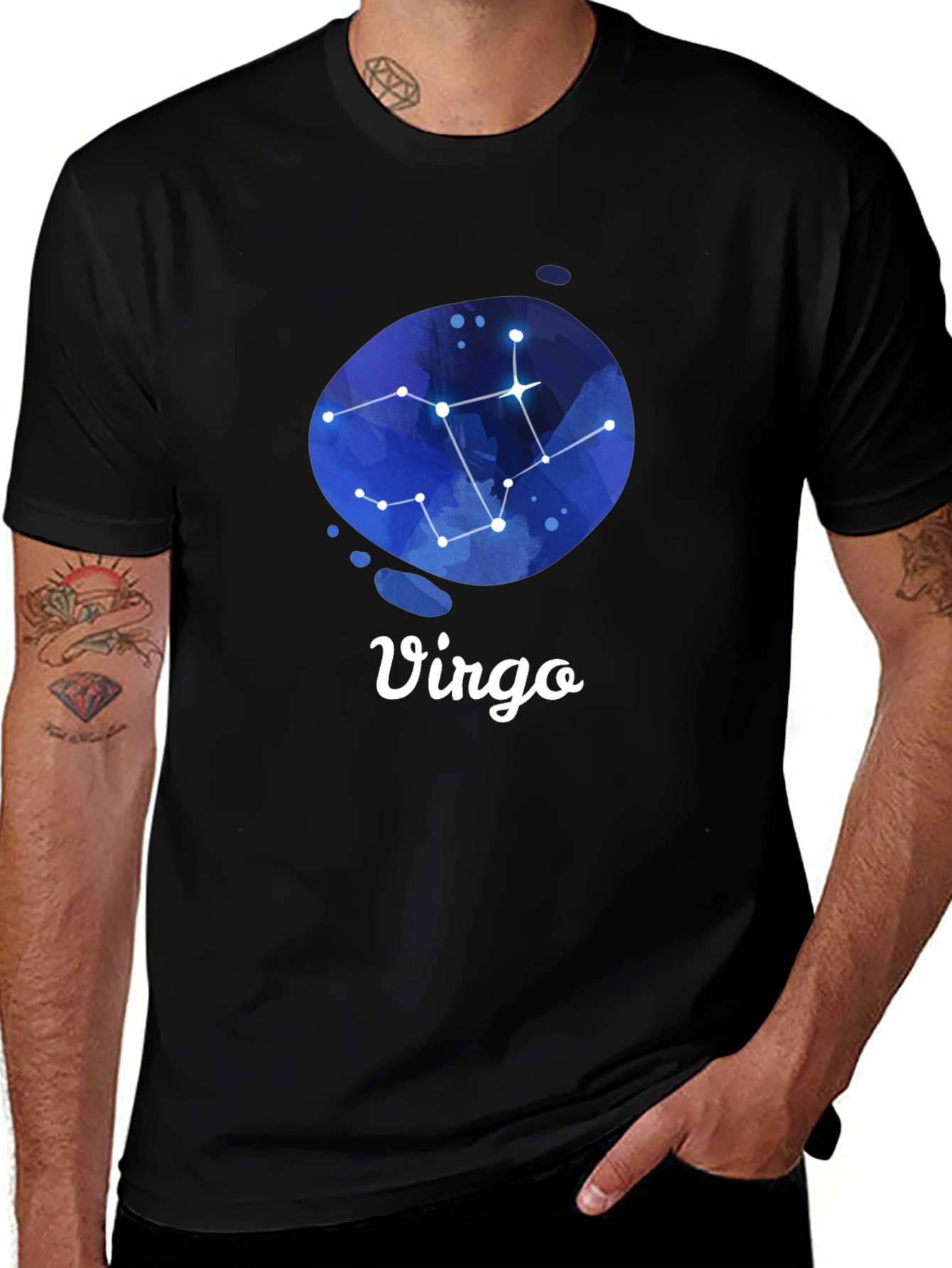 Virgo Constellation T-Shirt - Zodiac Astrology Tee