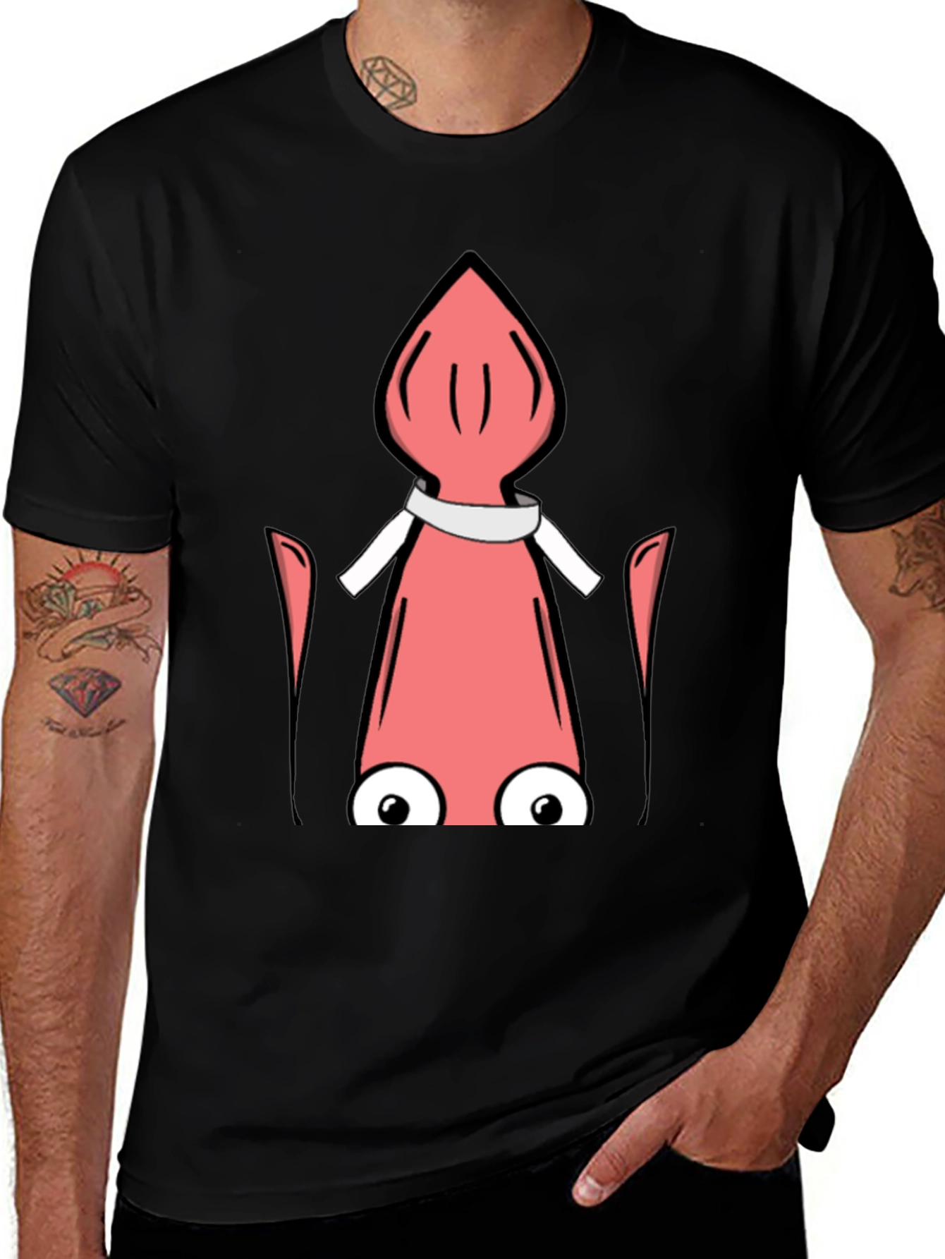 Variant 22 of Funny Cartoon Character T-Shirt