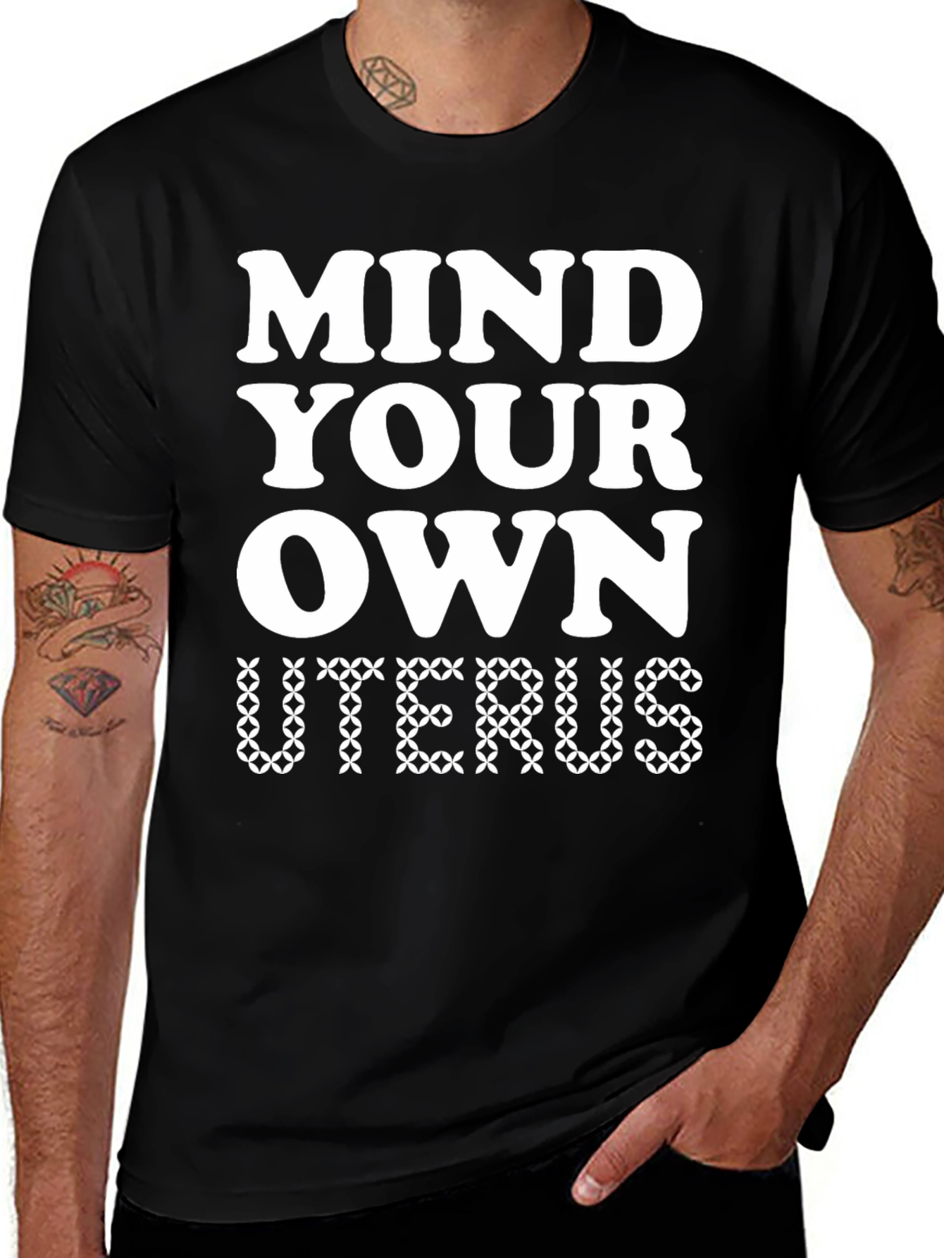 Mind Your Own Uterus Graphic Tee