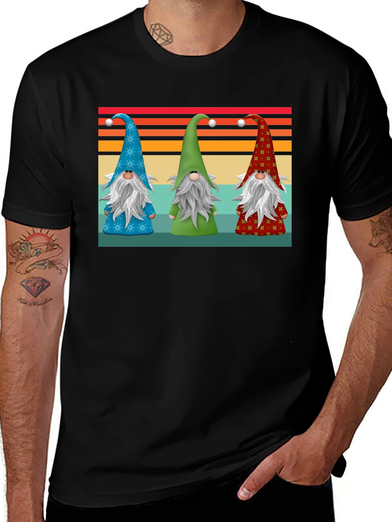 Variant 21 of Festive Gnome T-Shirt
