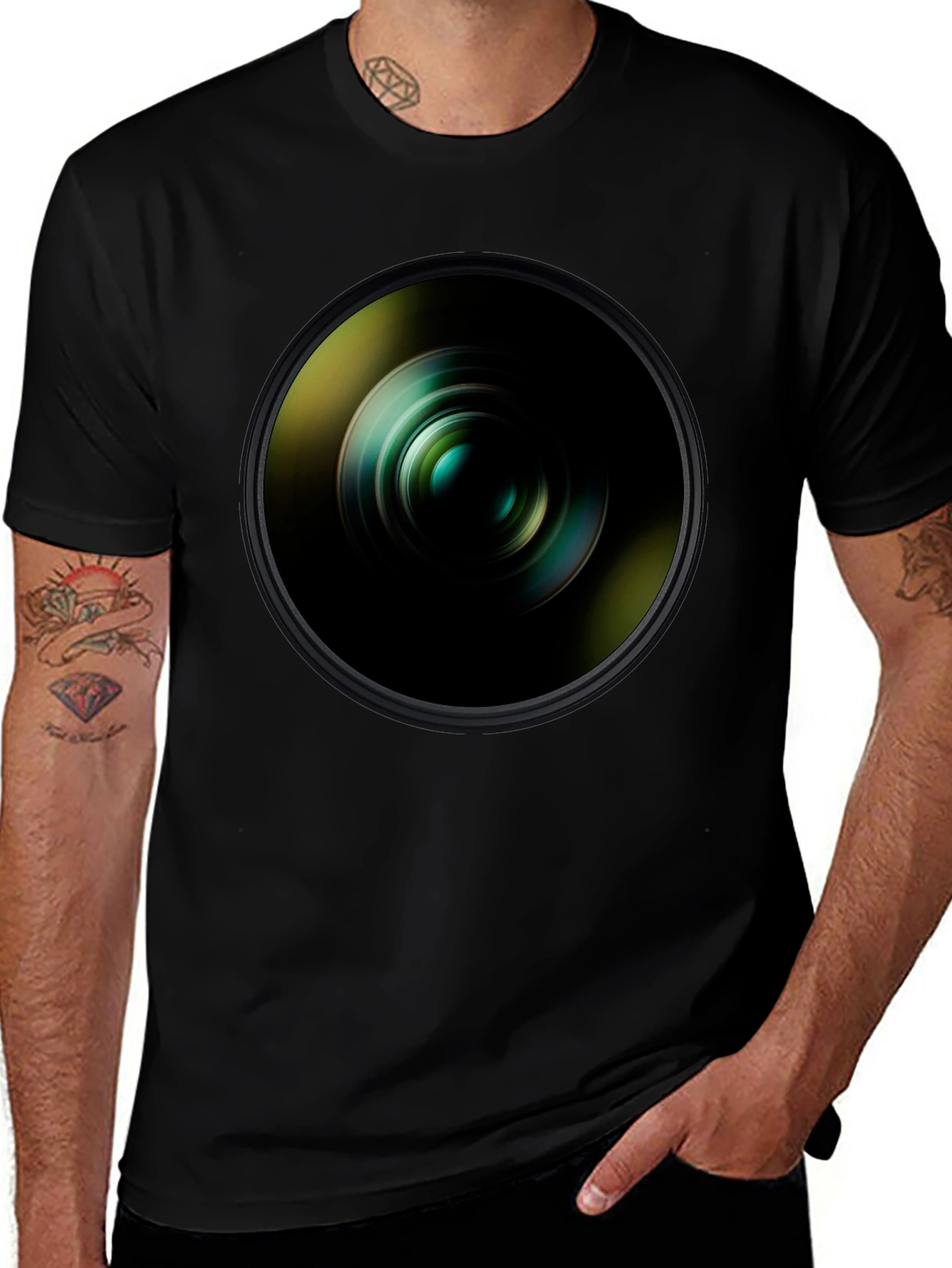 Variant 20 of Camera Lens Graphic T-Shirt - Photography Enthusiast