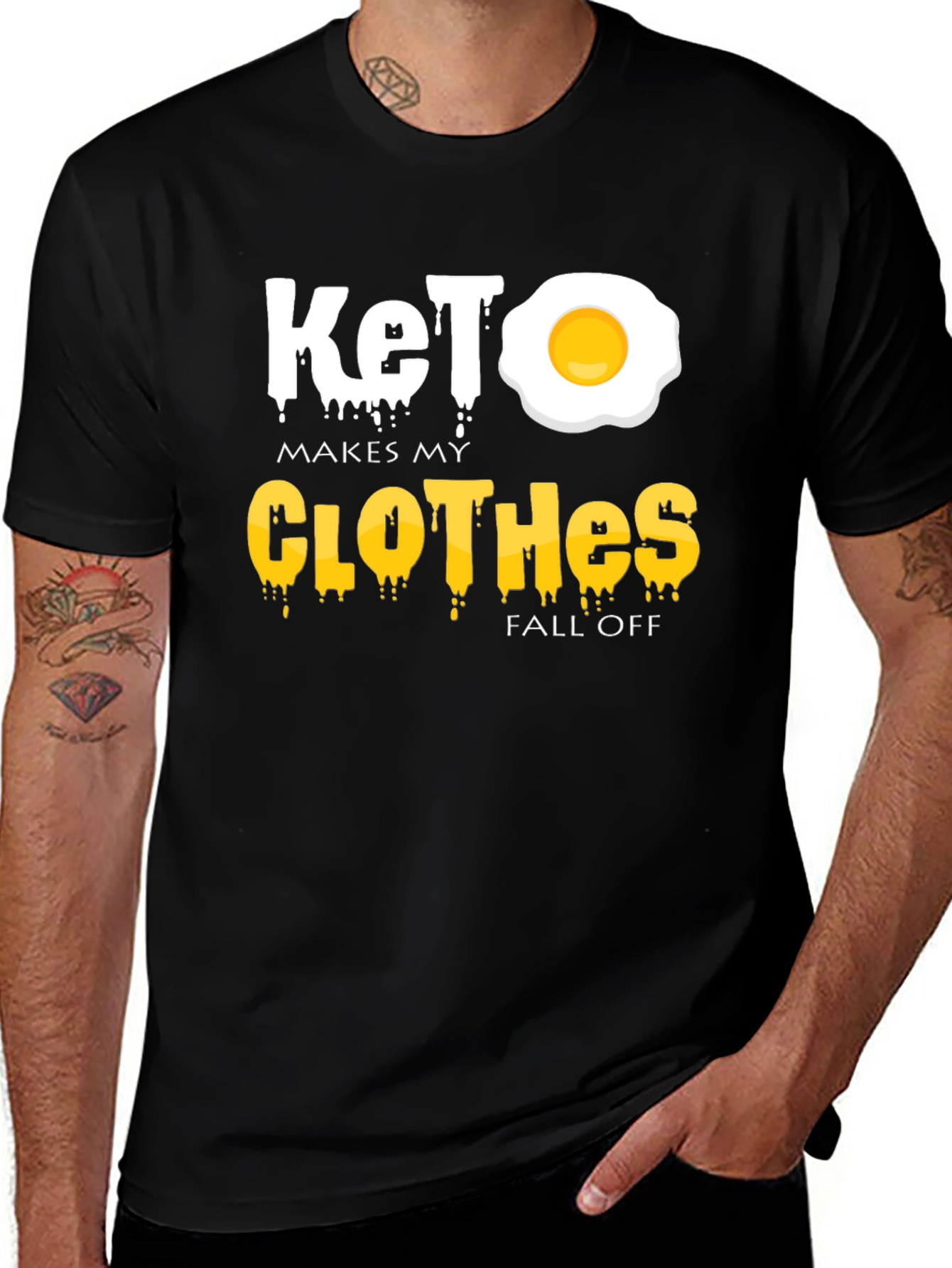 Variant 10 of Keto Diet T-Shirt - Makes My Clothes Fall Off