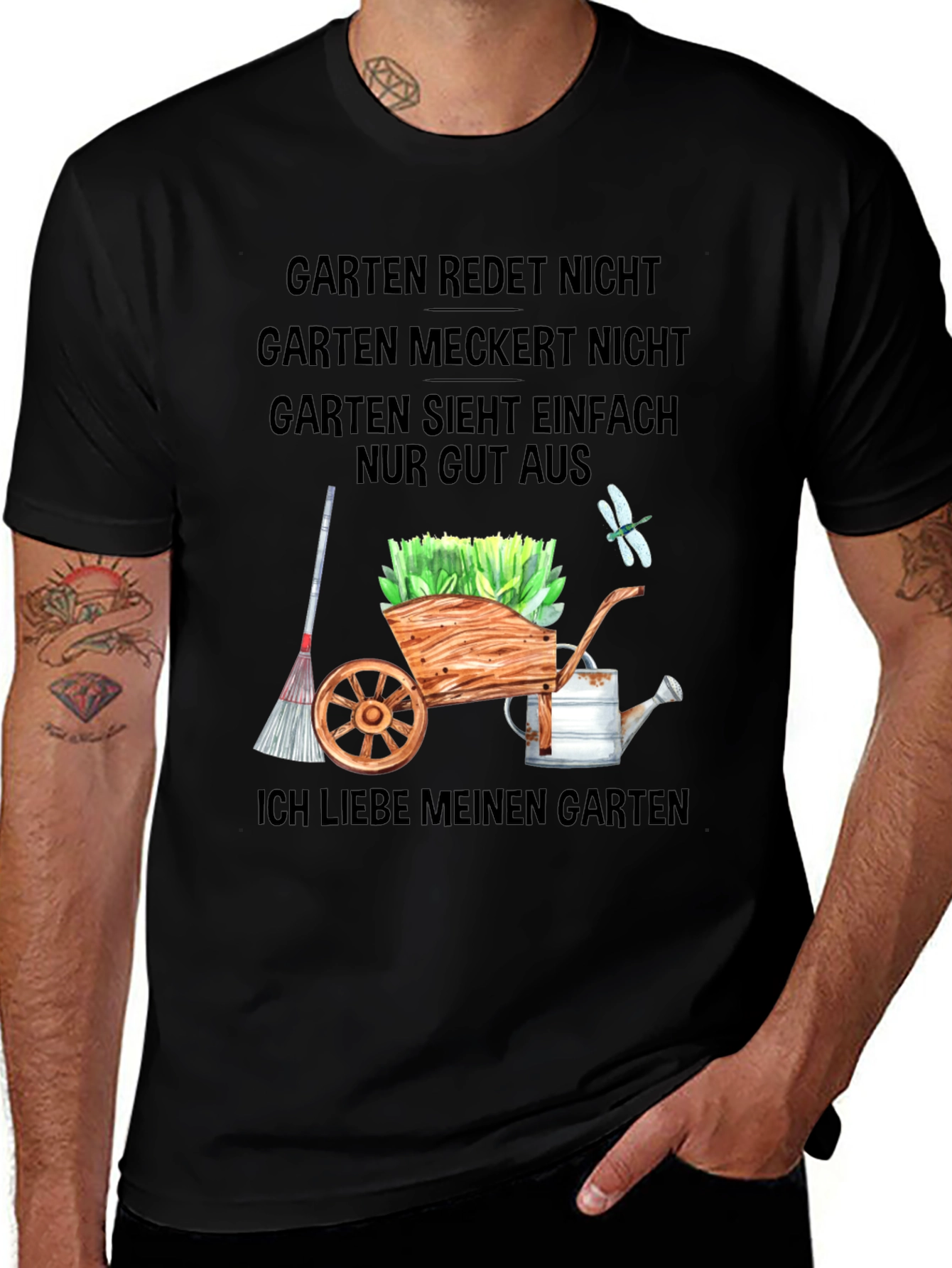 Variant 13 of Garten Redet Nicht T-Shirt - Garden Lover Tee