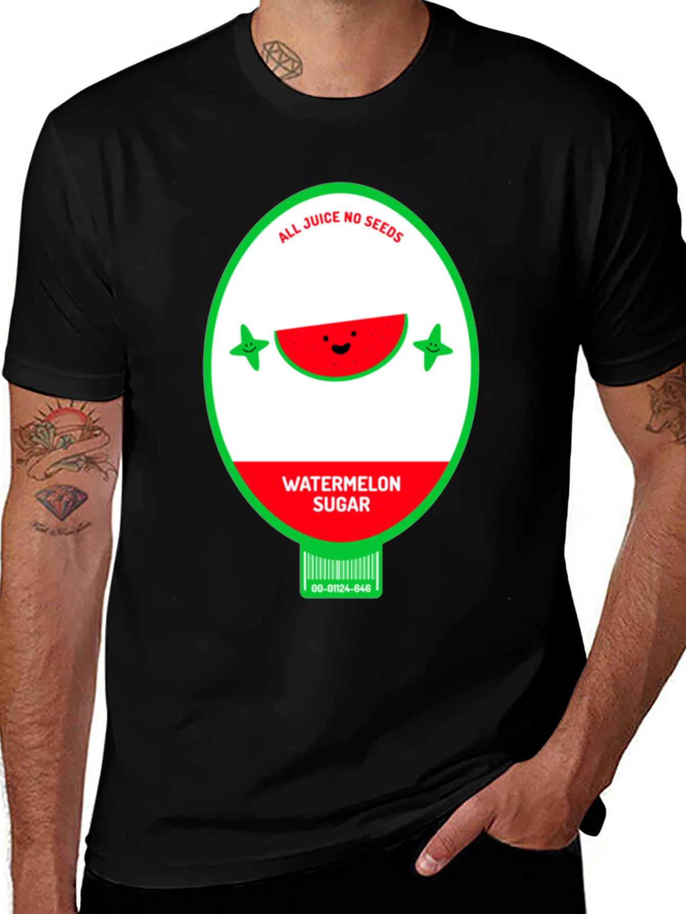 Variant 22 of Watermelon Sugar T-Shirt - All Juice, No Seeds!