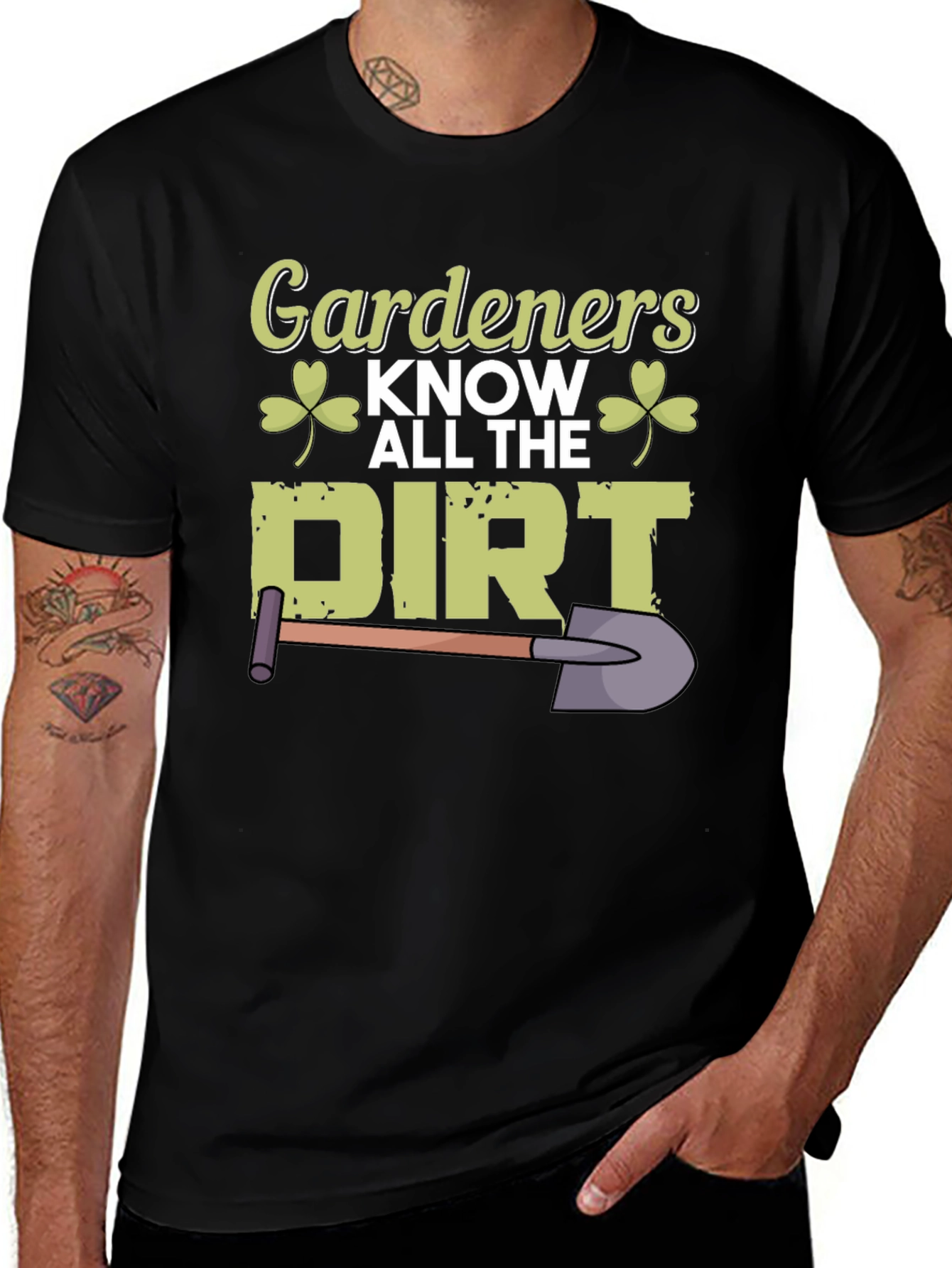 Variant 7 of Gardeners Know All The Dirt T-Shirt